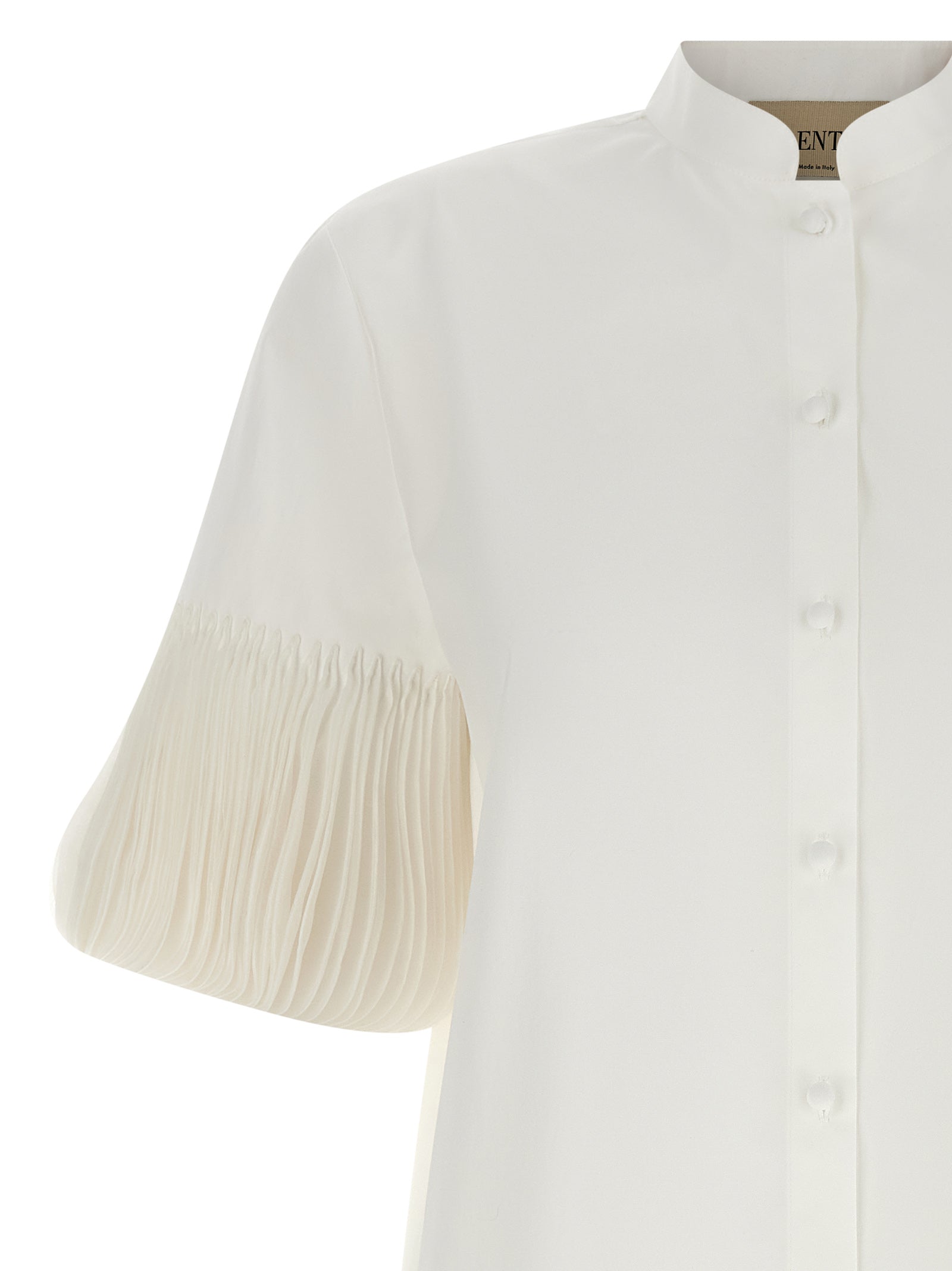Valentino Garavani White Cotton Blouse Valentino Garavani