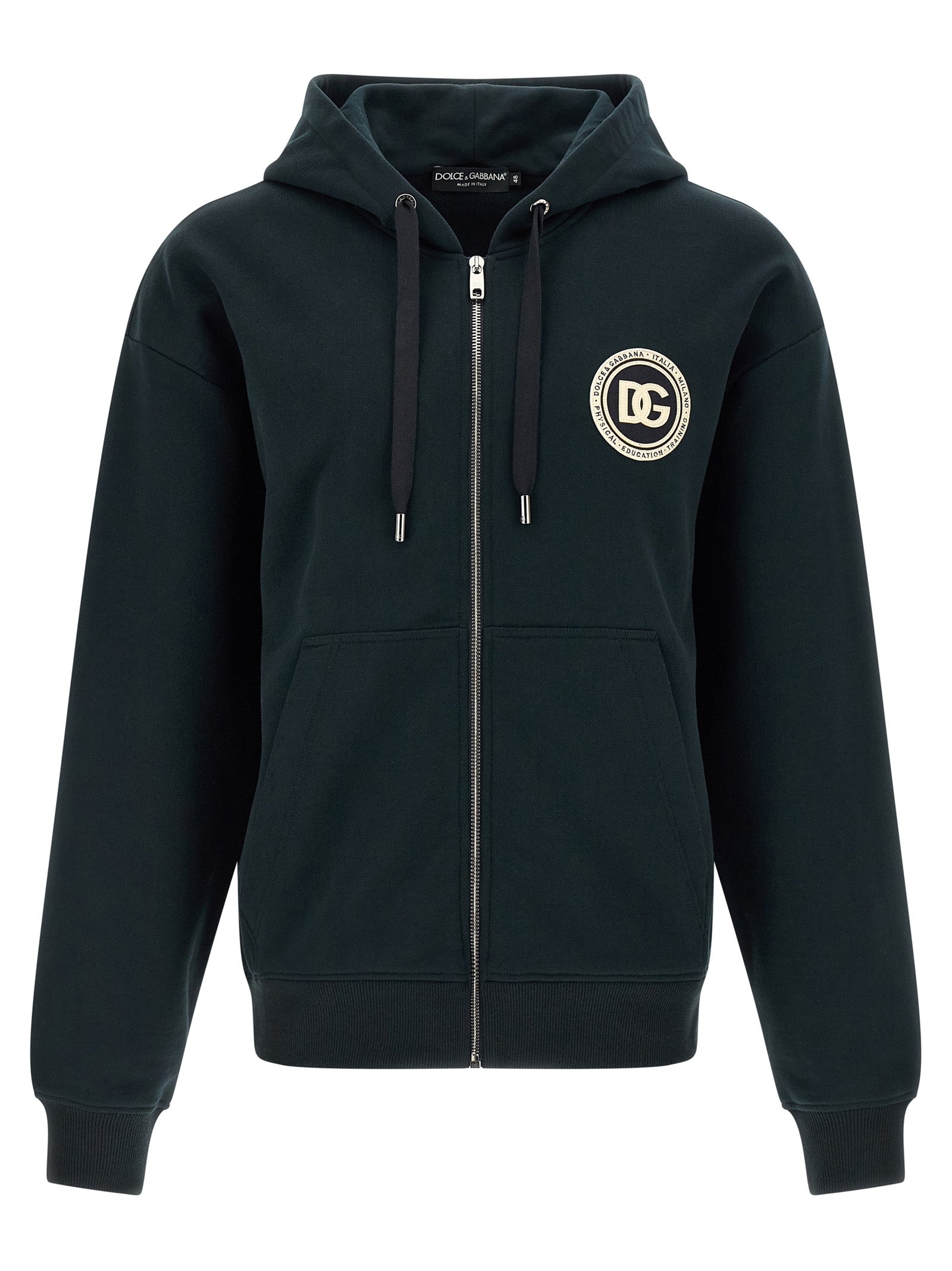 Dolce & Gabbana Bicolor Cotton Sweatshirt Dolce & Gabbana