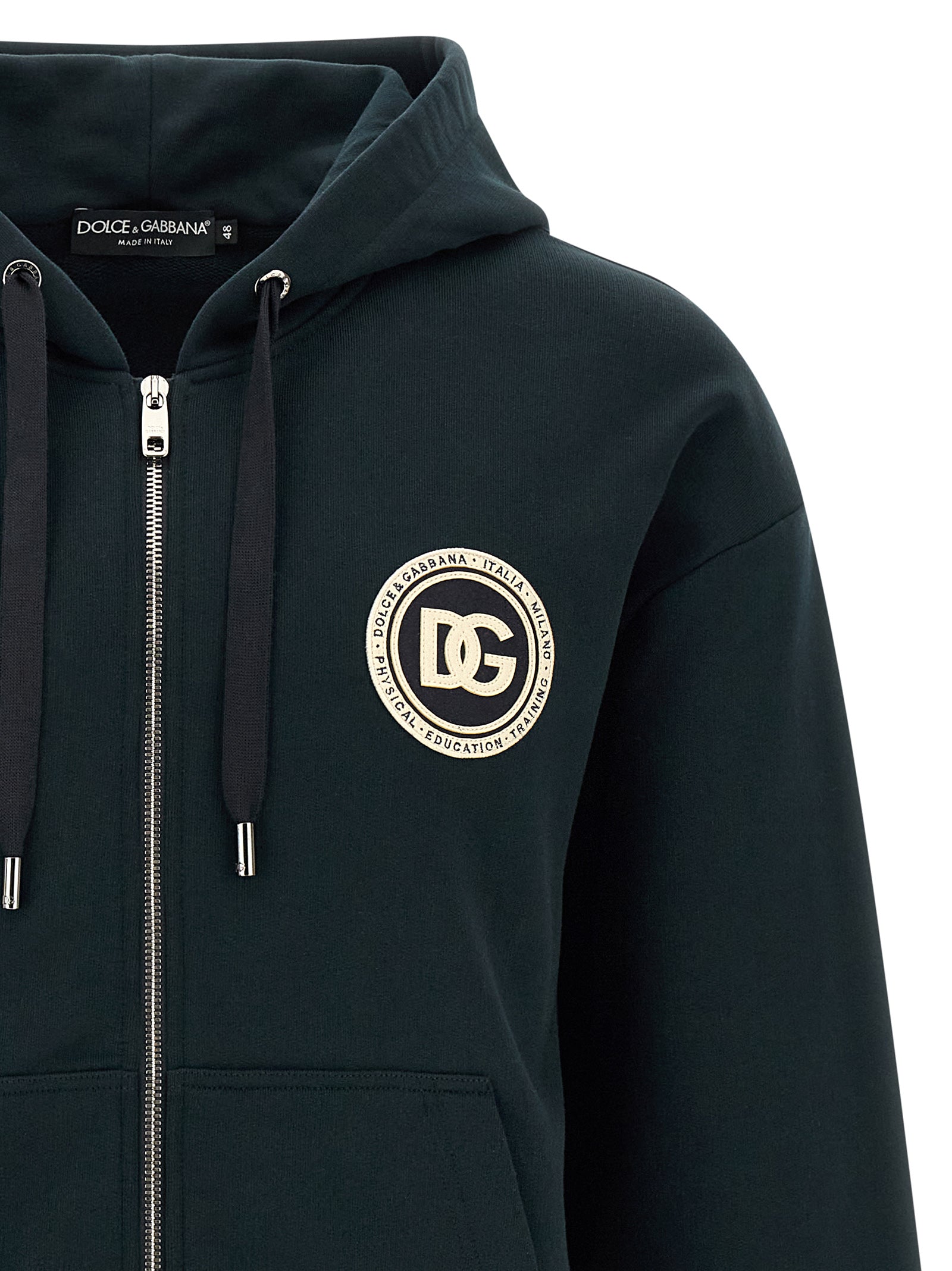 Dolce & Gabbana Bicolor Cotton Sweatshirt Dolce & Gabbana