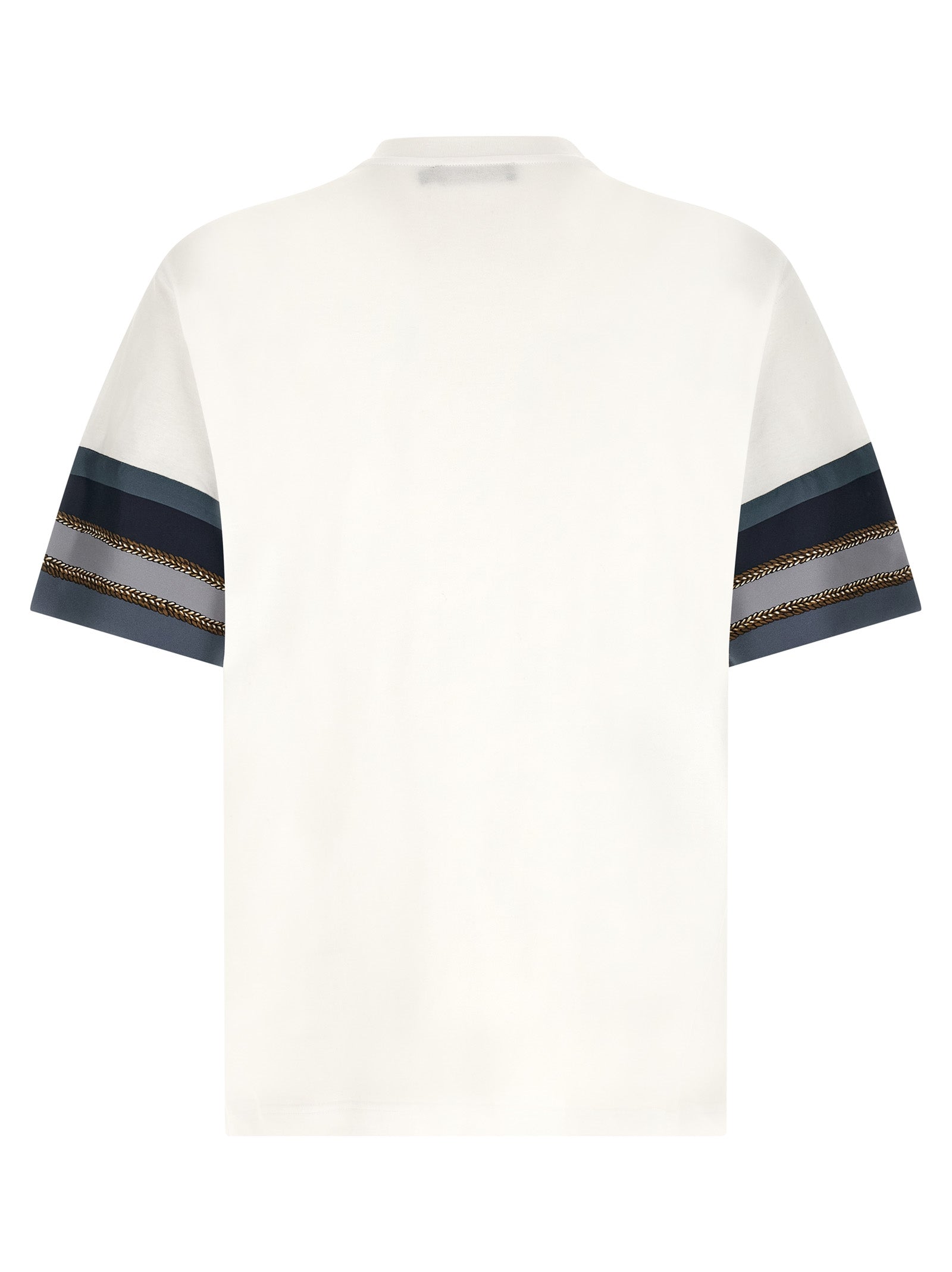 Dolce & Gabbana White Cotton T-Shirt Dolce & Gabbana
