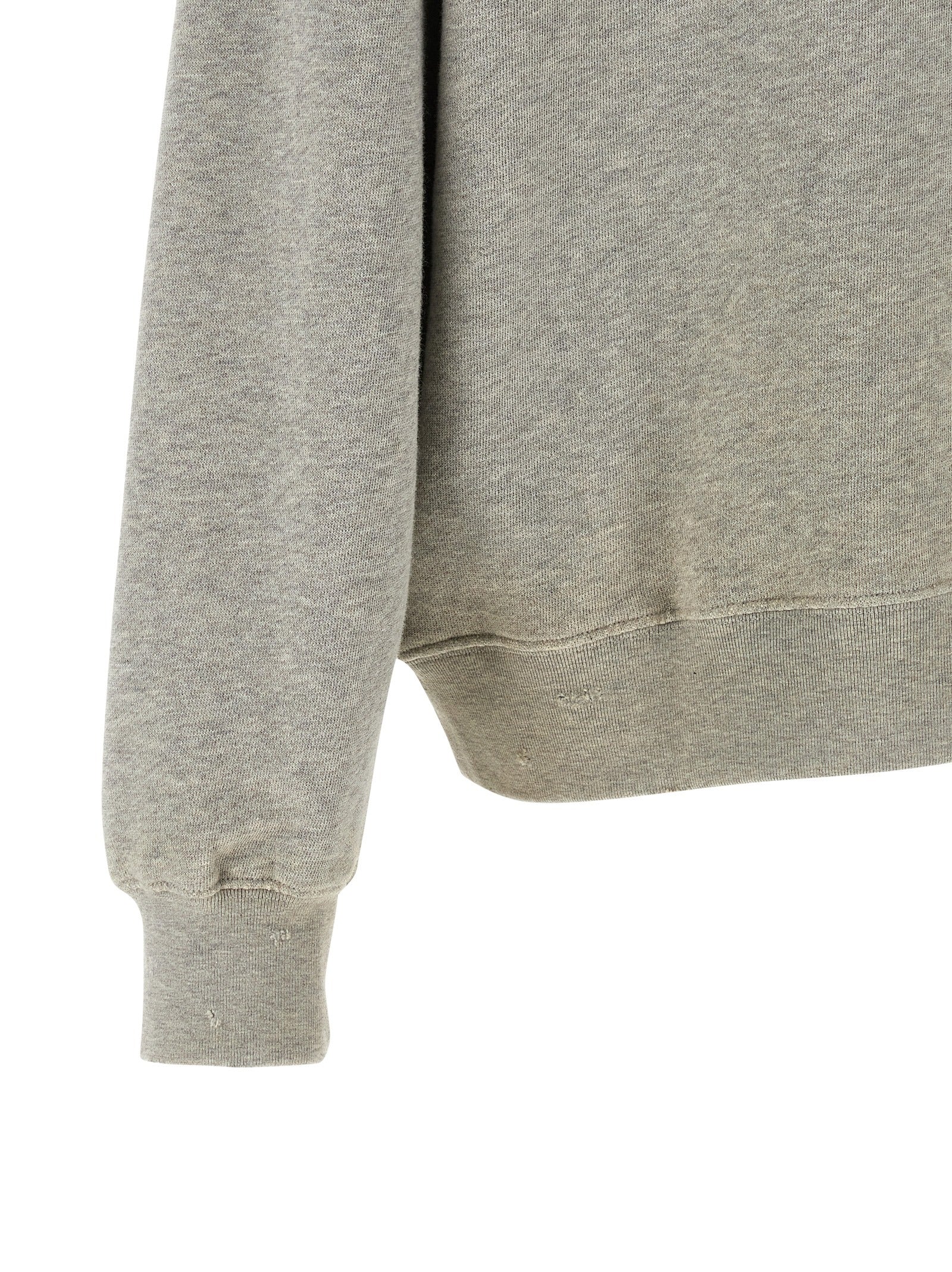Golden Goose Gray Cotton Sweatshirt Golden Goose
