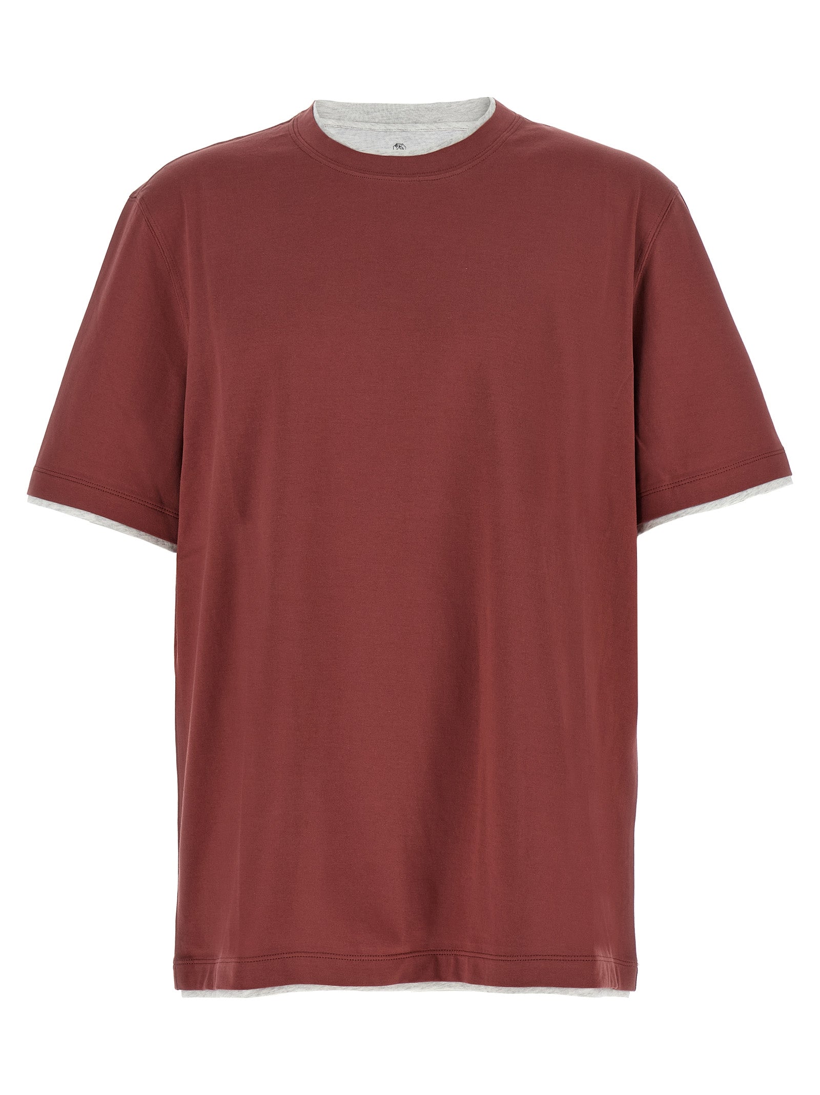 Brunello Cucinelli Multicolor Cotton T-Shirt Brunello Cucinelli
