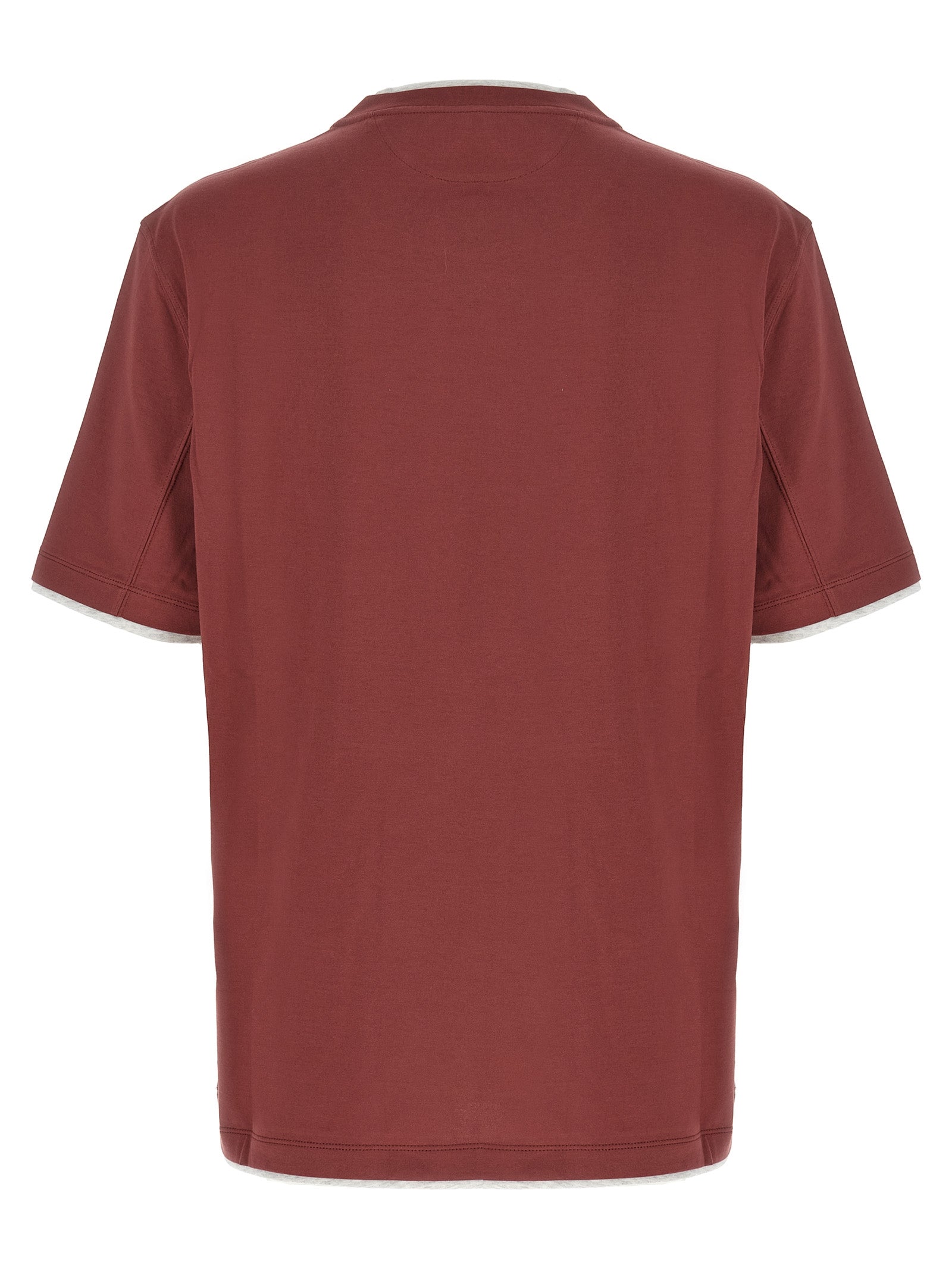 Brunello Cucinelli Multicolor Cotton T-Shirt Brunello Cucinelli