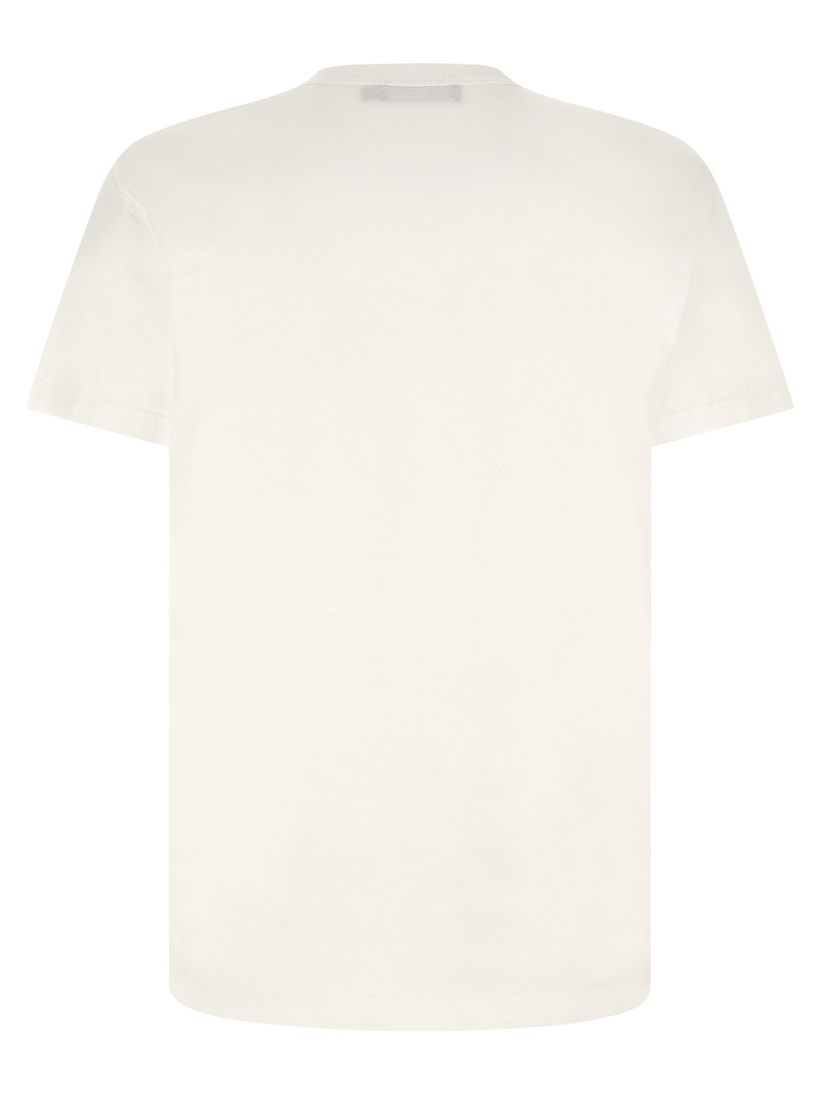 Dolce & Gabbana White Cotton T-Shirt Dolce & Gabbana