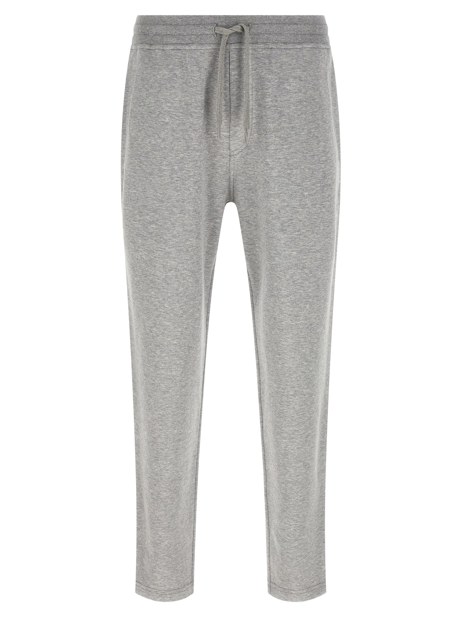 Brunello Cucinelli Gray Cotton Athletic Pants Brunello Cucinelli