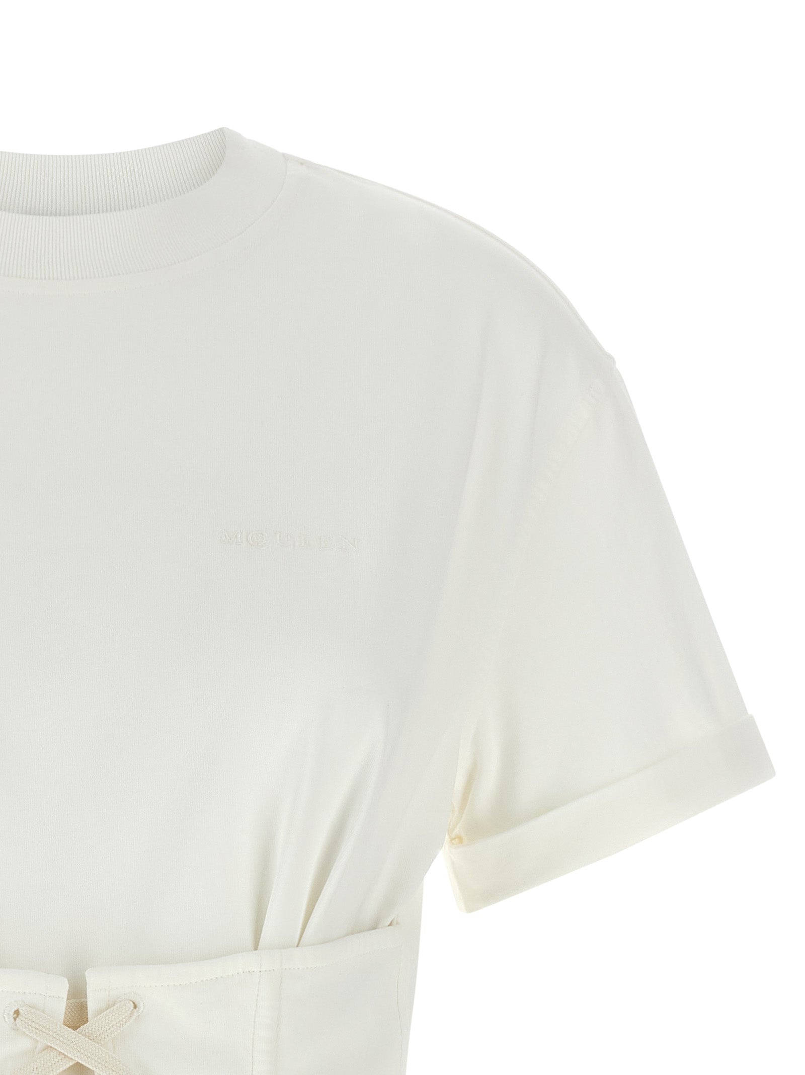 Alexander McQueen White Cotton T-Shirt Alexander McQueen
