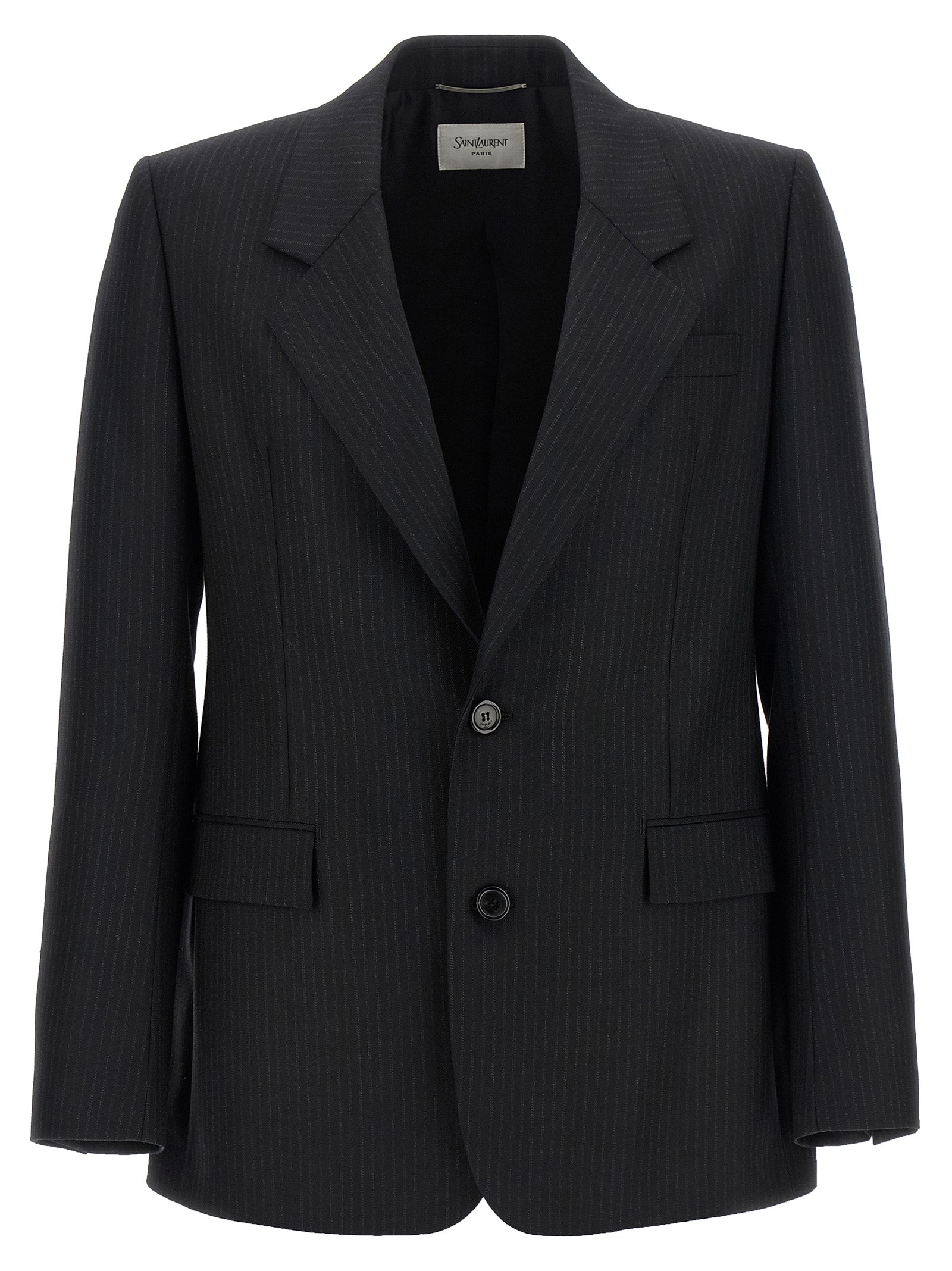 Saint Laurent Black Wool Blazer Saint Laurent