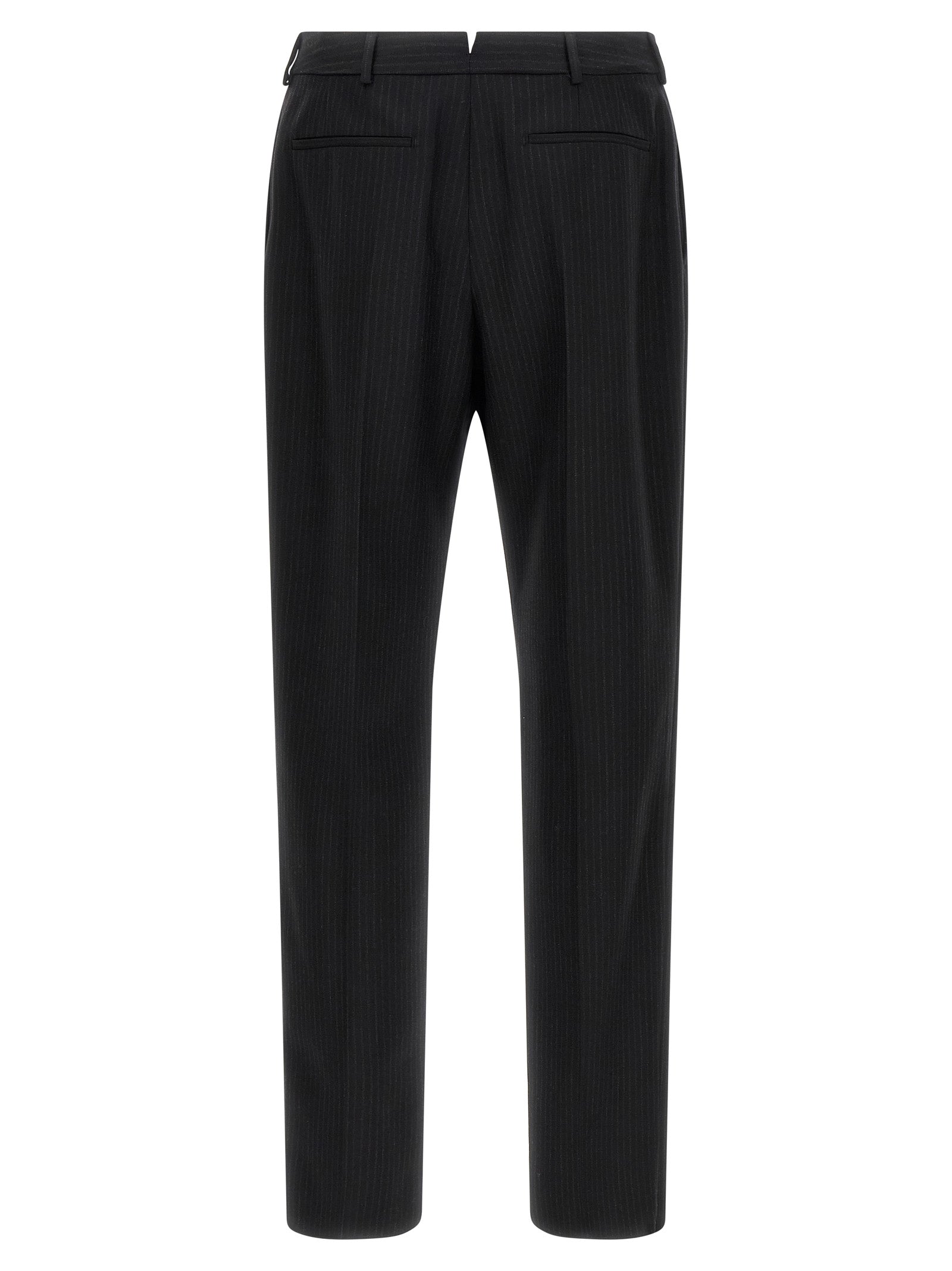 Saint Laurent Black Wool Dress Pants Saint Laurent