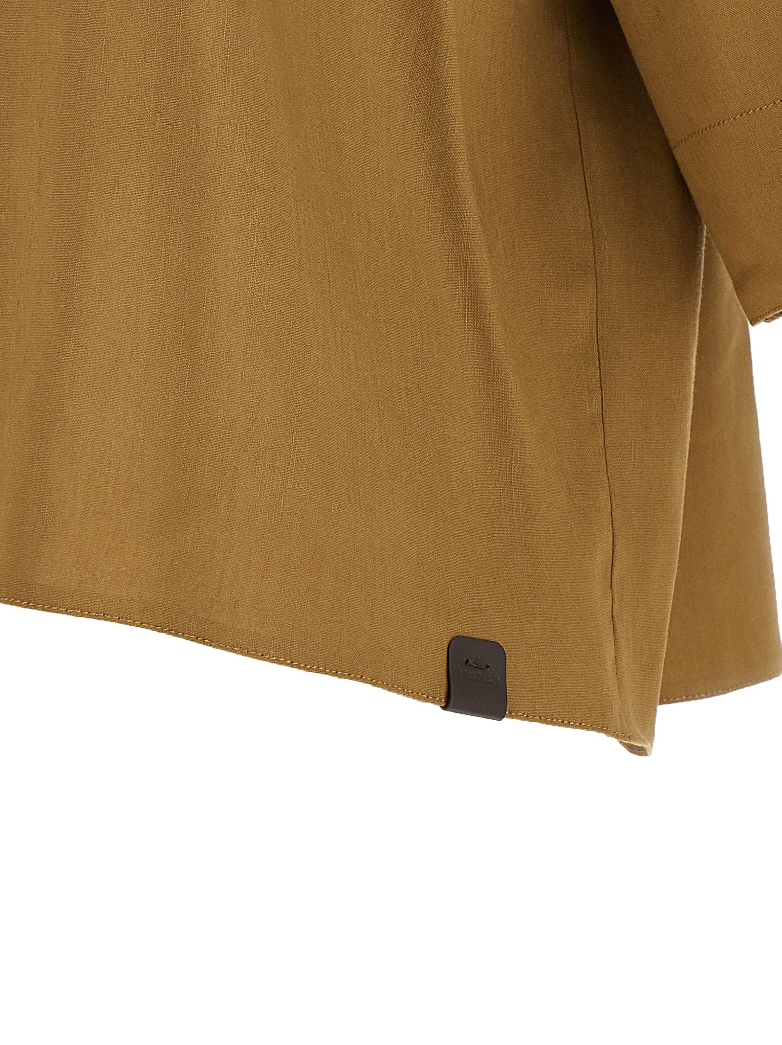 Max Mara Beige Linen Blouse Max Mara