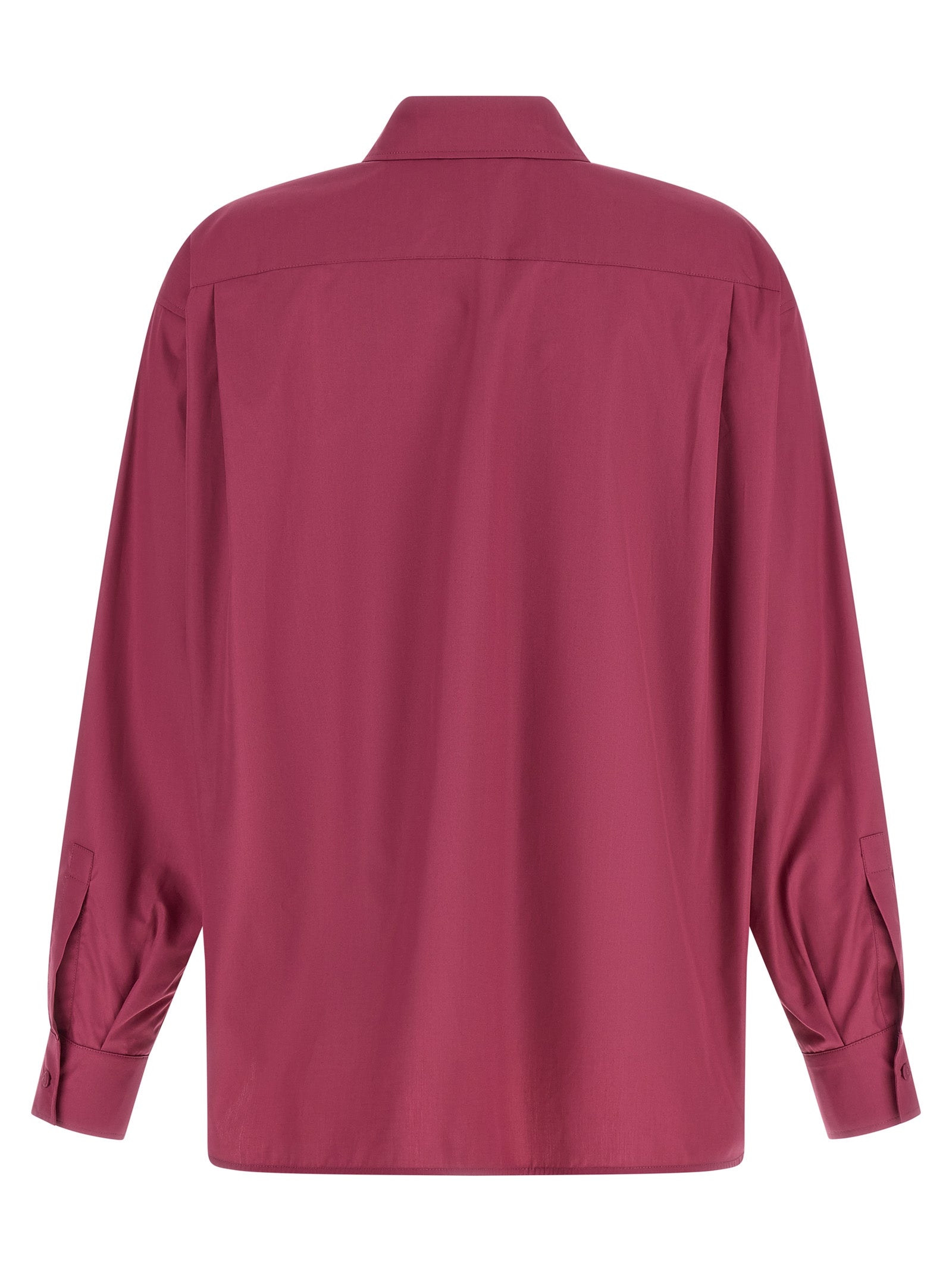 Max Mara Fuchsia Cotton Blouse Max Mara