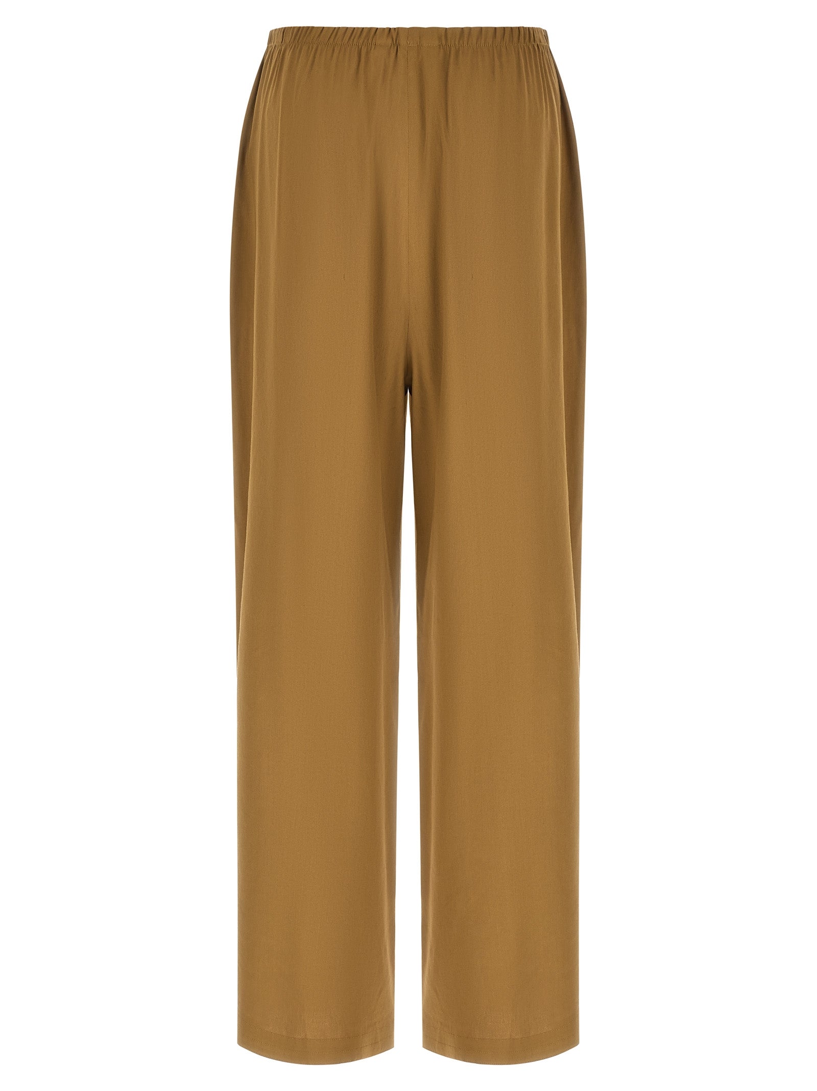 Max Mara Beige Linen Casual Pants Max Mara