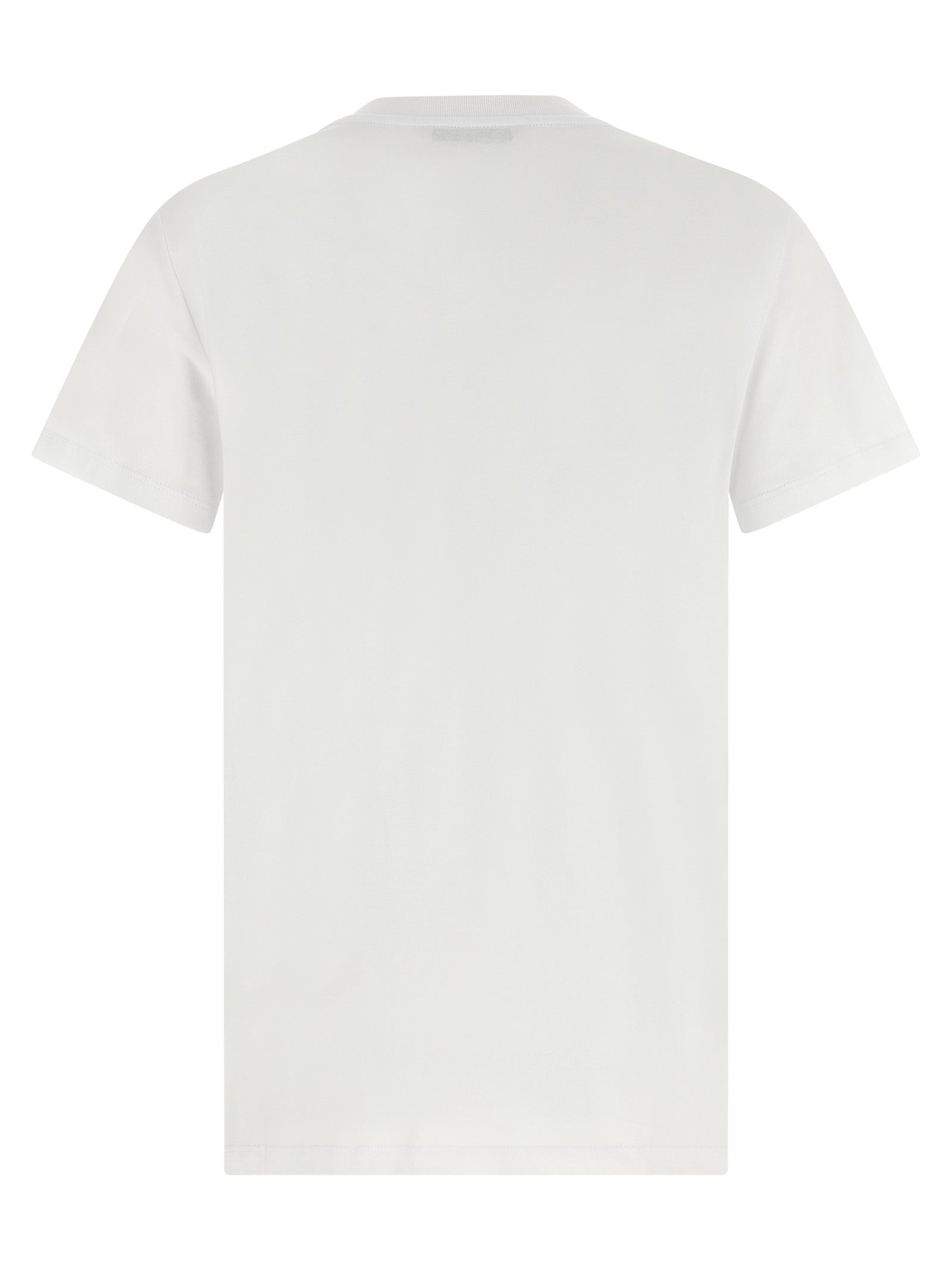 Max Mara White Cotton T-Shirt Max Mara