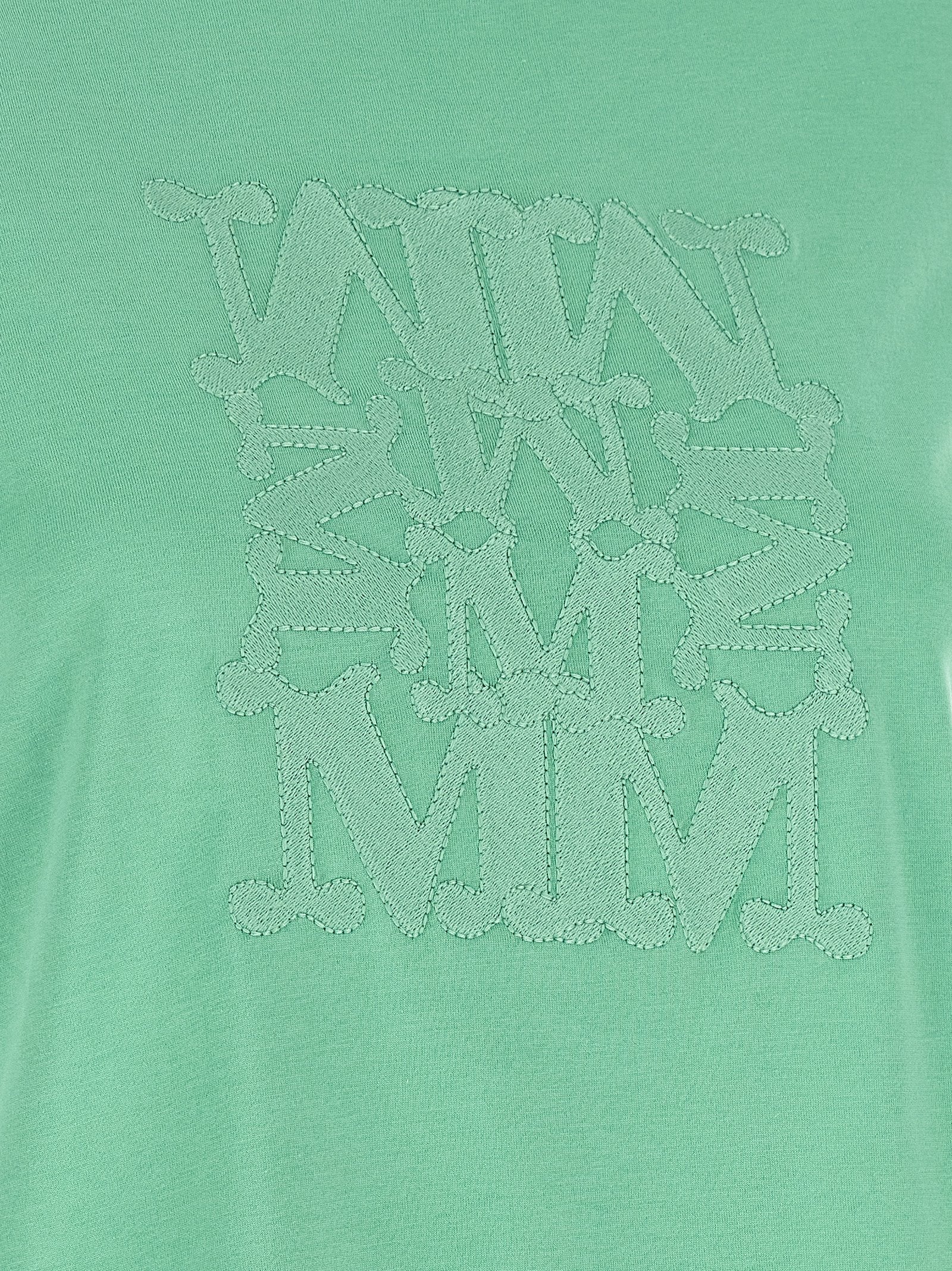 Max Mara Bicolor Cotton T-Shirt Max Mara