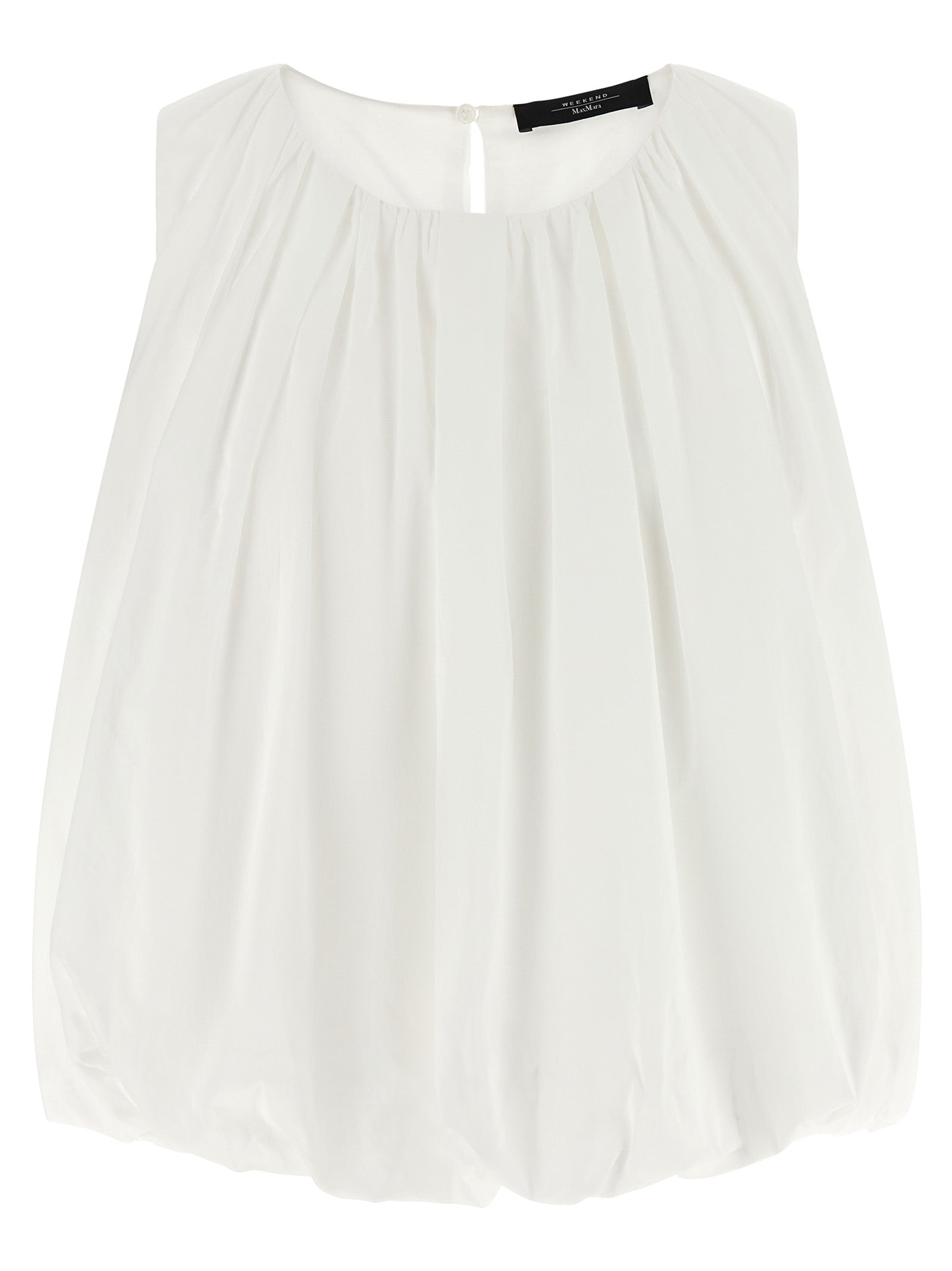 Max Mara White Cotton Shirt Max Mara