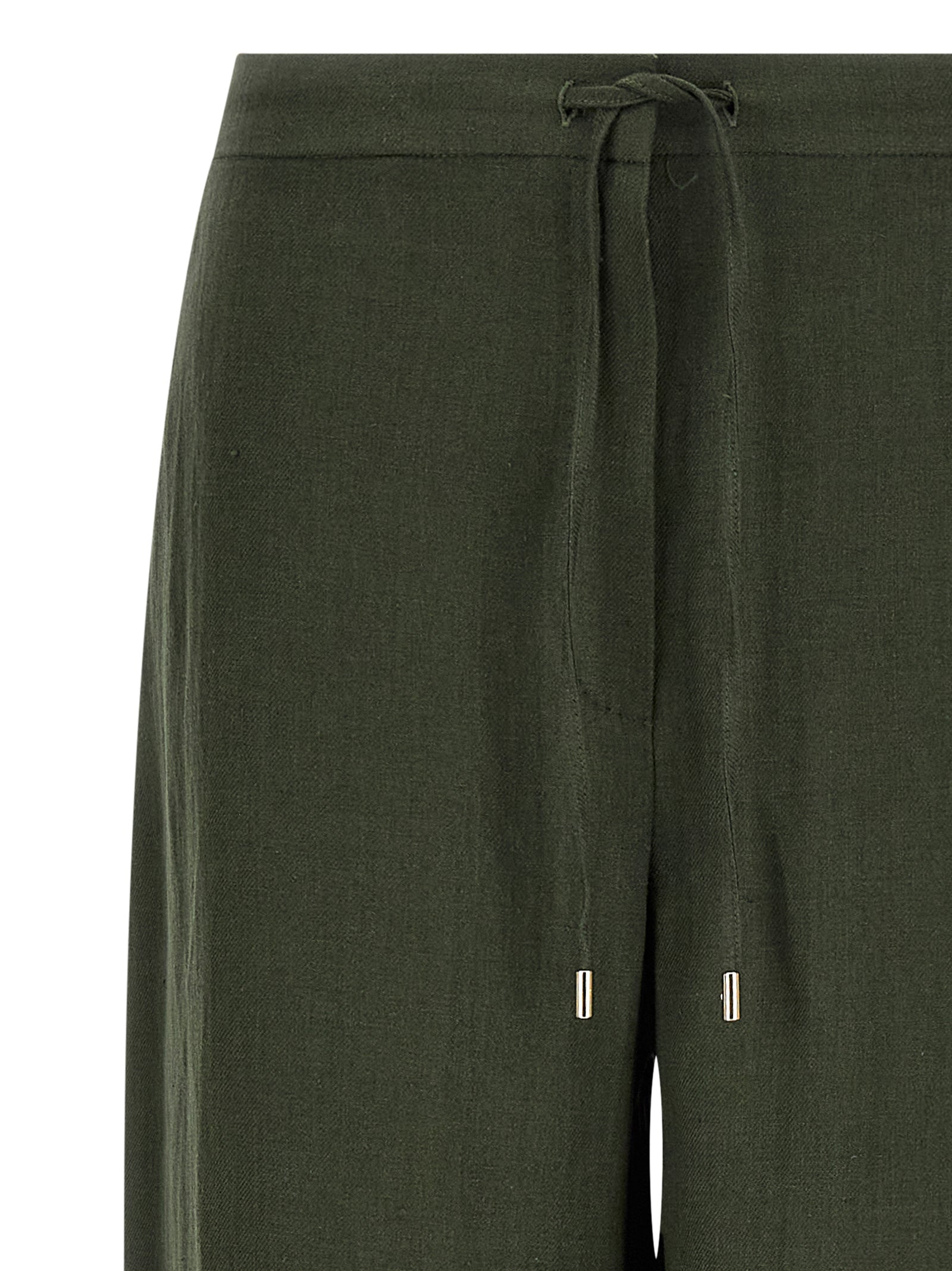 Max Mara Bicolor Linen Casual Pants Max Mara