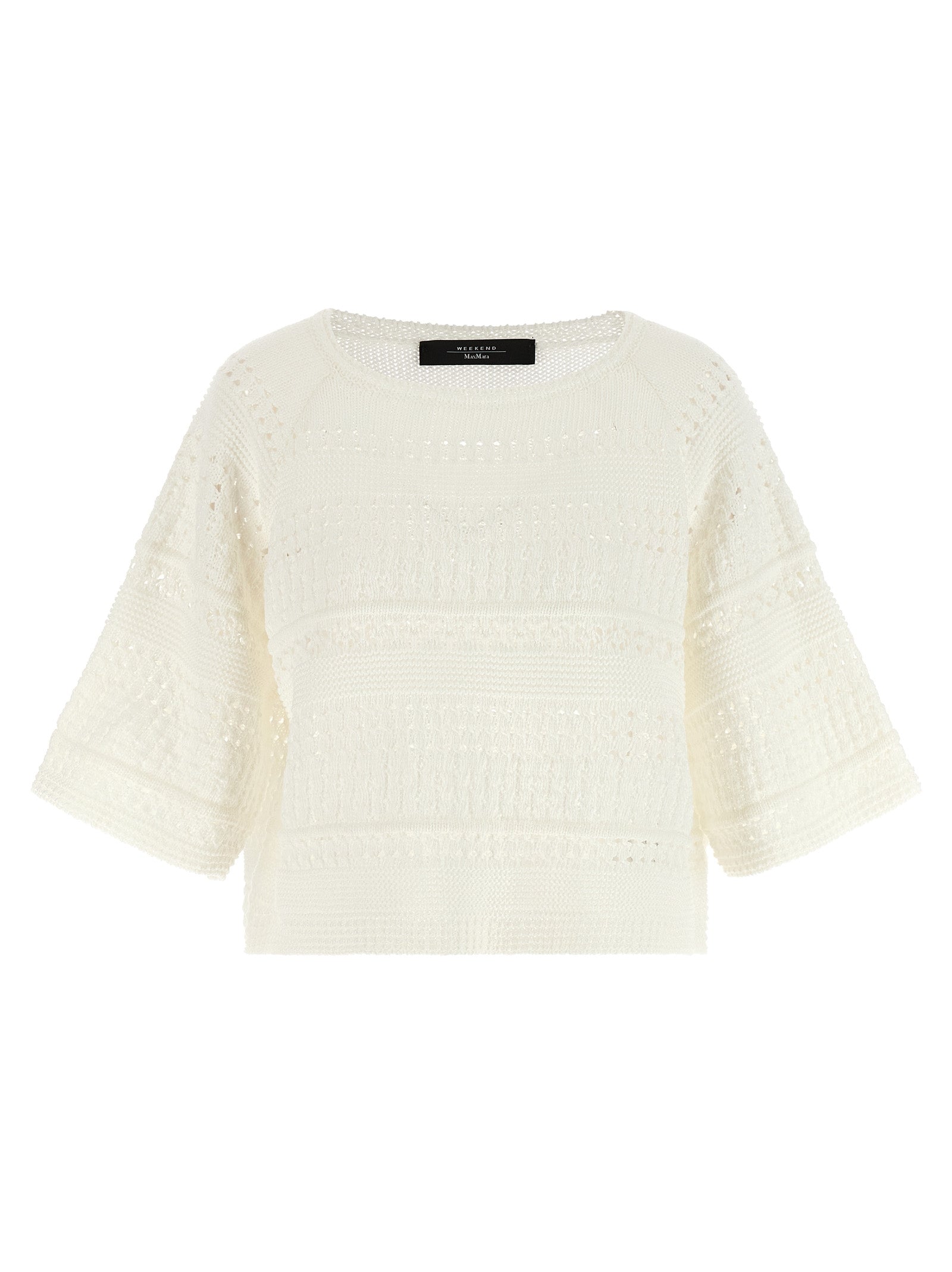 Max Mara White Cotton Cardigan Max Mara