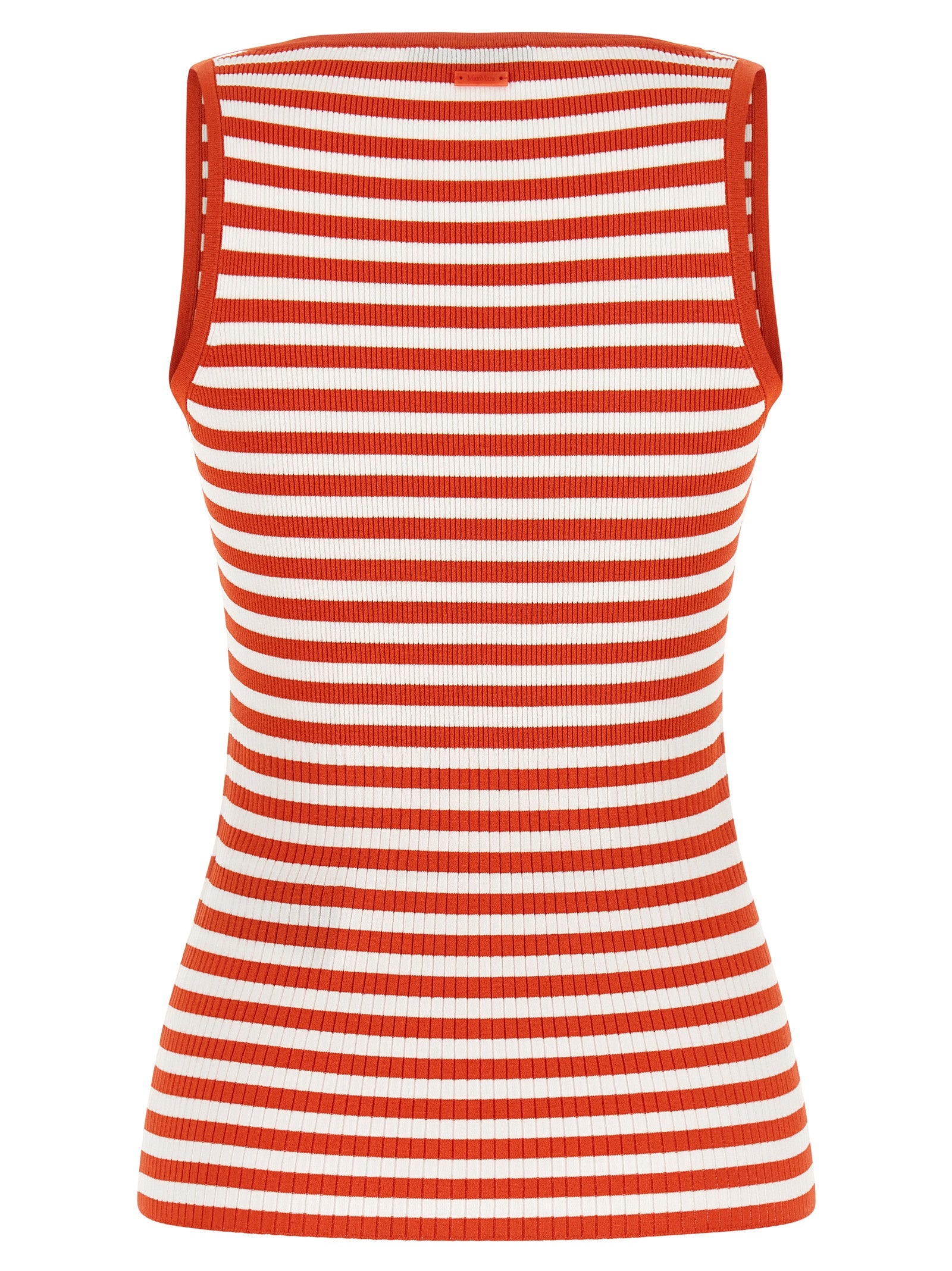 Max Mara Multicolor Viscose Sleeveles T-Shirt Max Mara