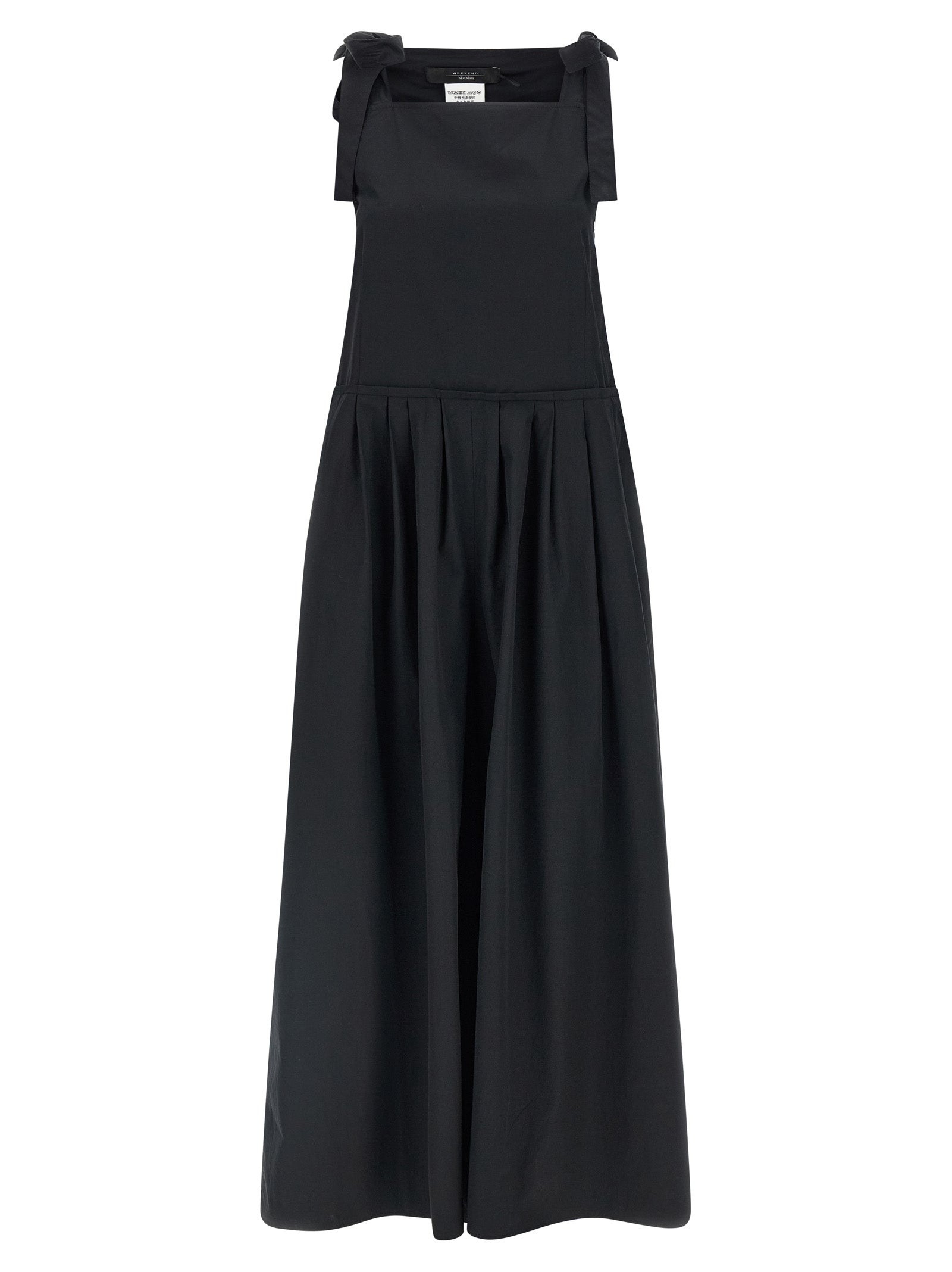 Max Mara Black Cotton Jumpsuit Max Mara