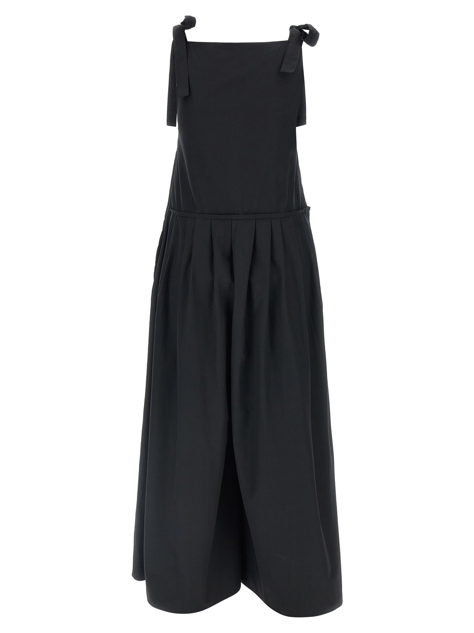 Max Mara Black Cotton Jumpsuit Max Mara
