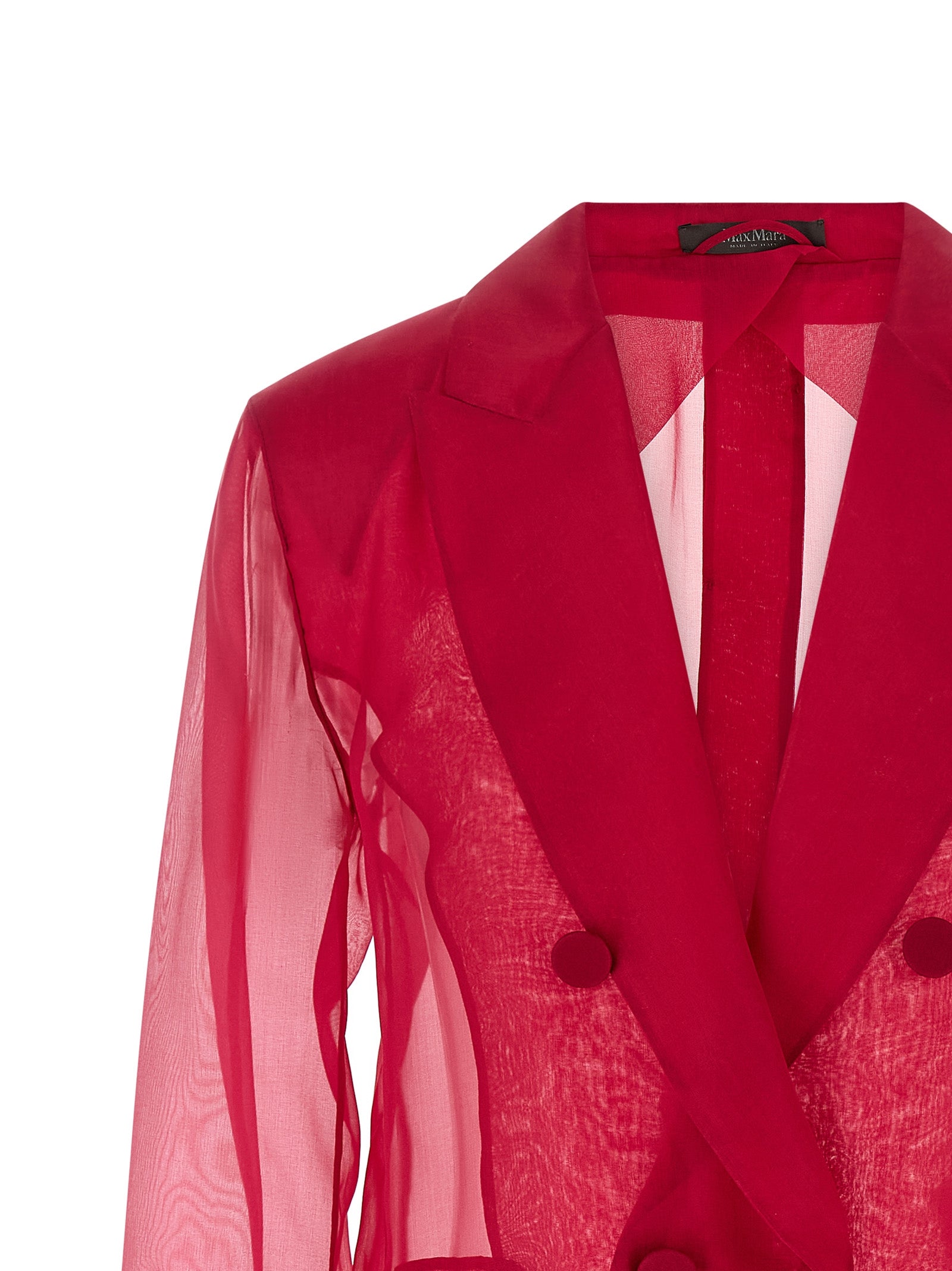 Max Mara Fuchsia Silk Blazer Max Mara