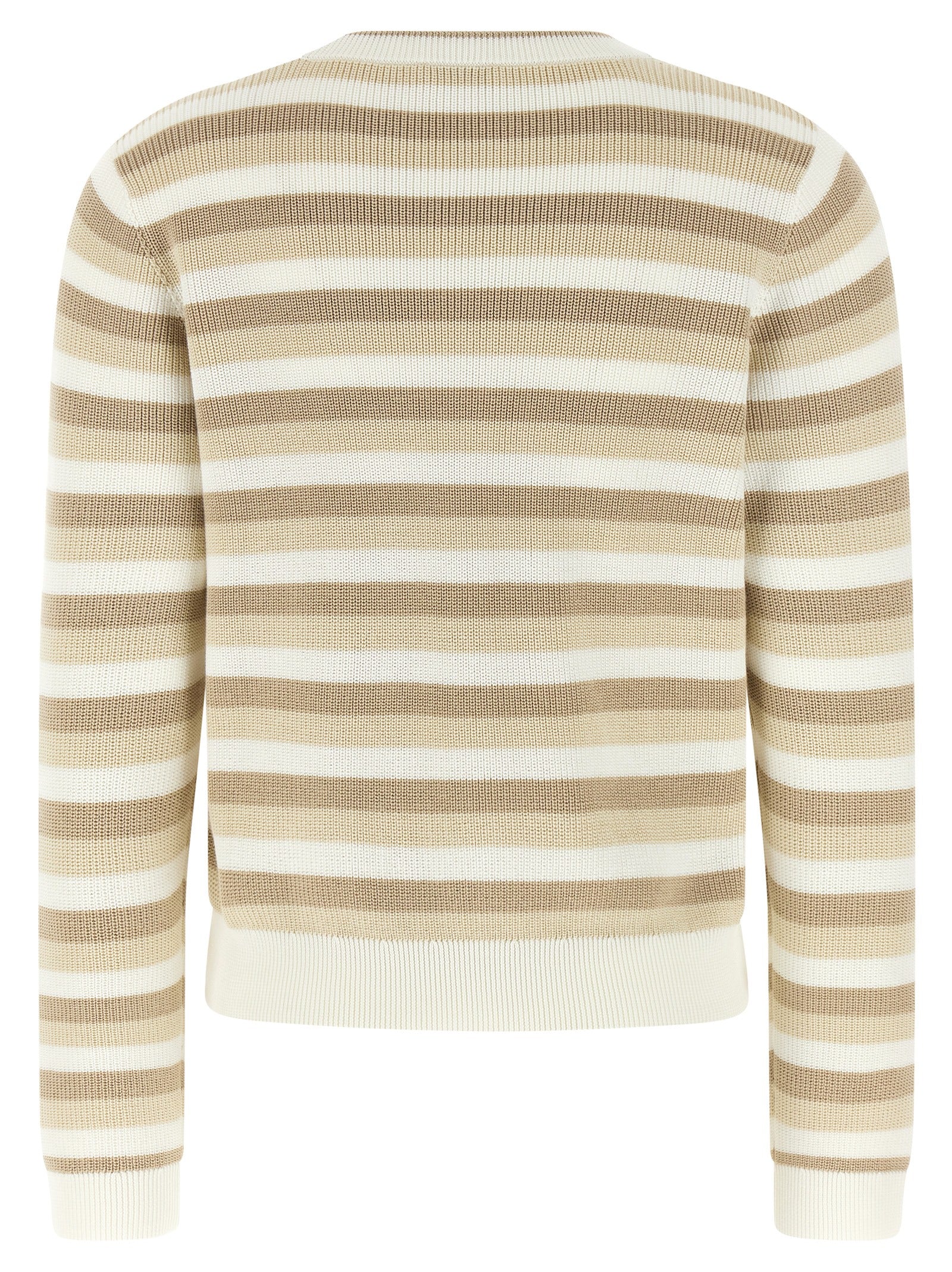 Brunello Cucinelli Beige Cotton Cardigan Brunello Cucinelli