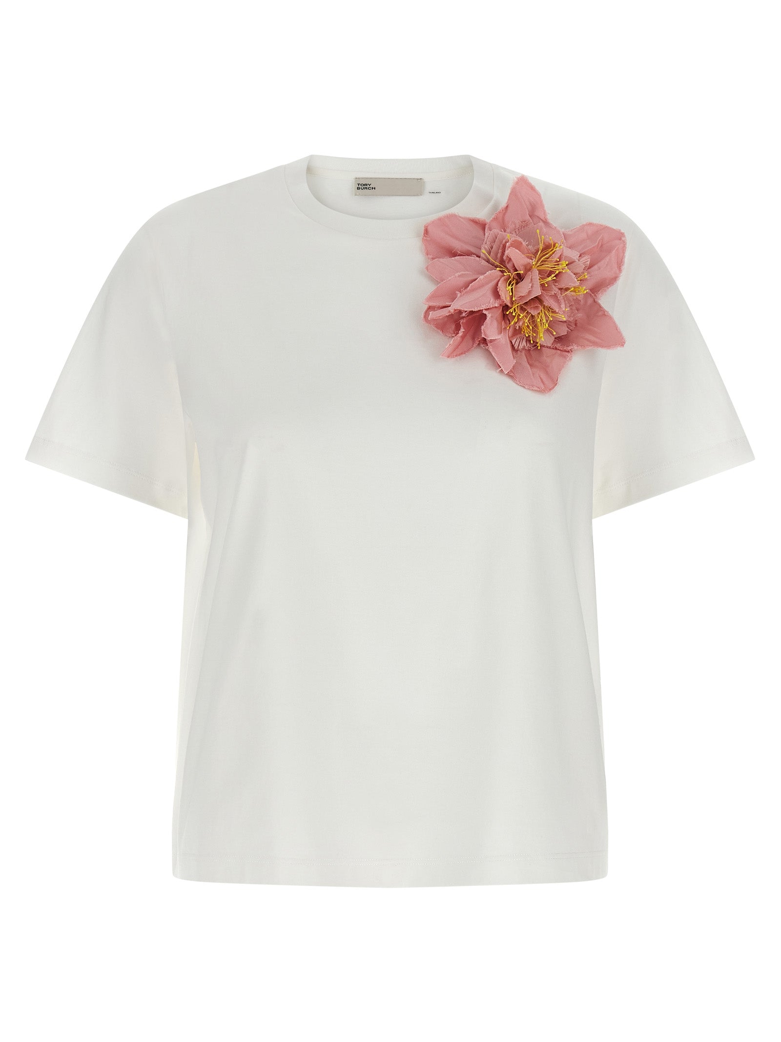 Tory Burch Multicolor Cotton T-Shirt Tory Burch