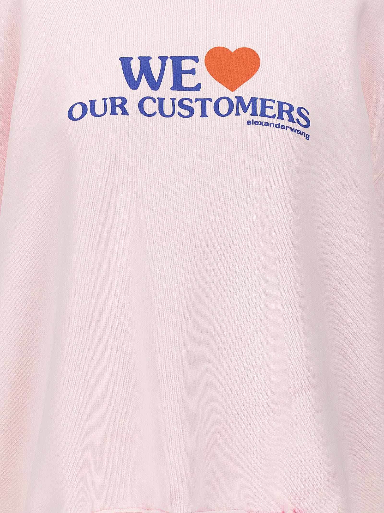 Alexander Wang Multicolor Cotton Sweatshirt Alexander Wang