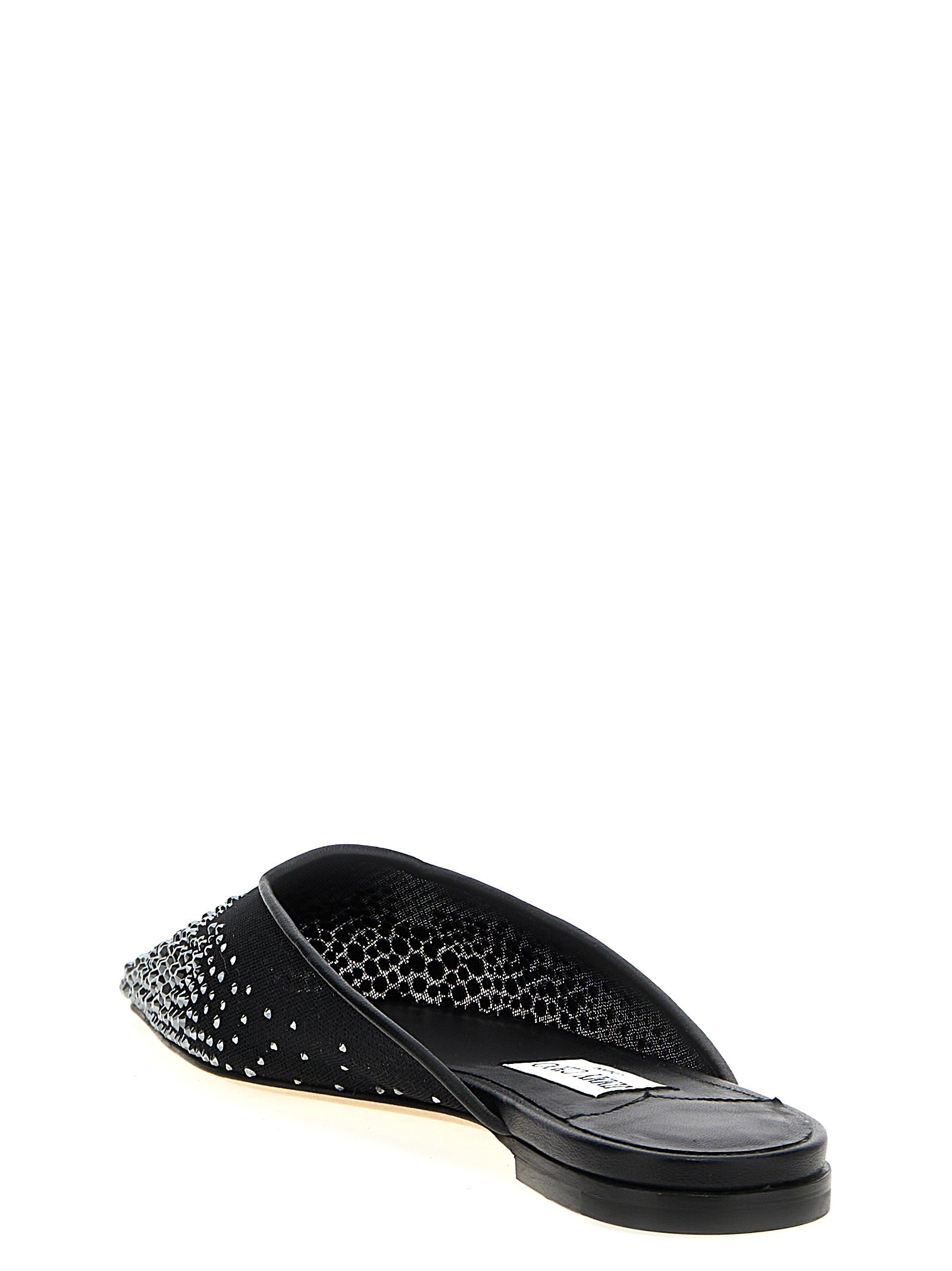 Jimmy Choo Black Textile Mules Jimmy Choo