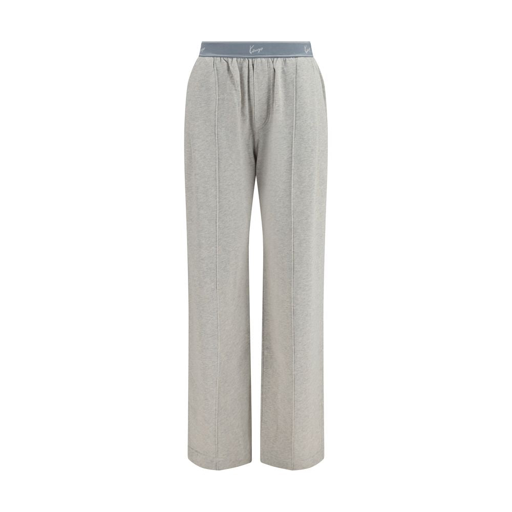 Kenzo Gray Cotton Joggers (Workout Pants) Kenzo