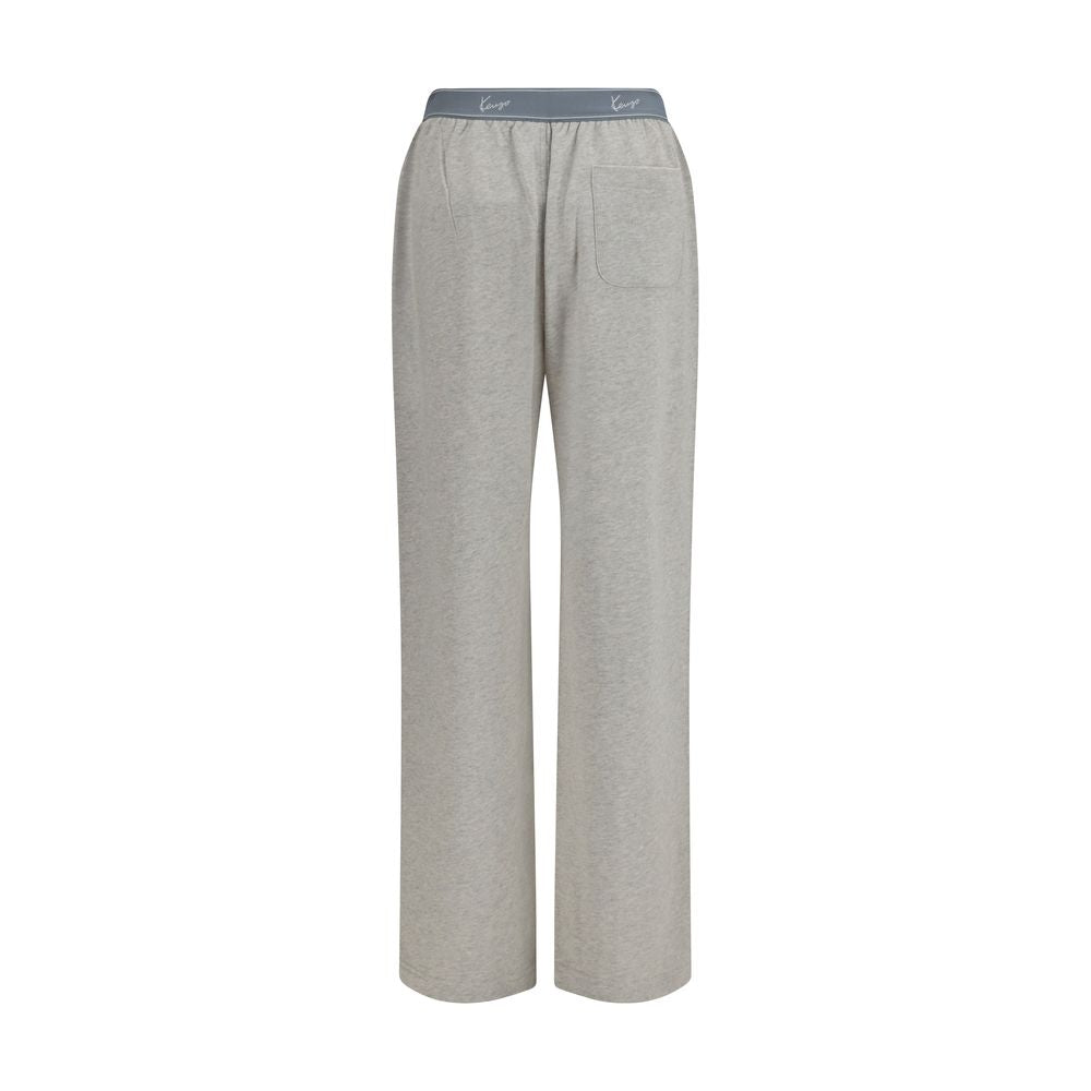 Kenzo Gray Cotton Joggers (Workout Pants) Kenzo