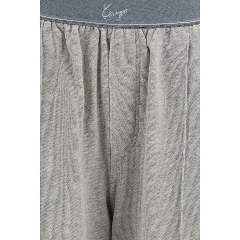 Kenzo Gray Cotton Joggers (Workout Pants) Kenzo