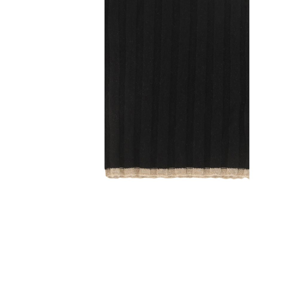 Brunello Cucinelli Black Cashmere Scarf Brunello Cucinelli