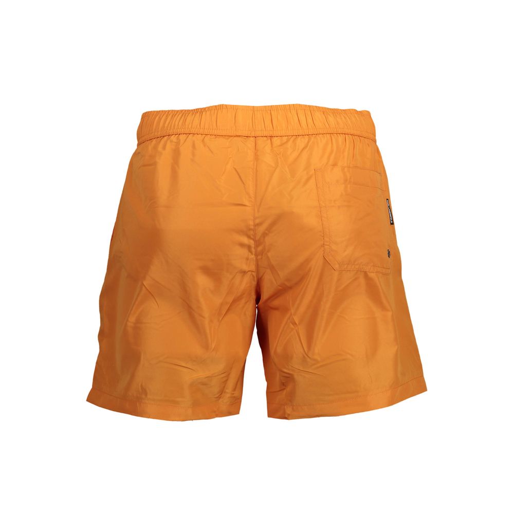 Karl Lagerfeld Arancione Polyester Men's Swimwear Boxer Karl Lagerfeld