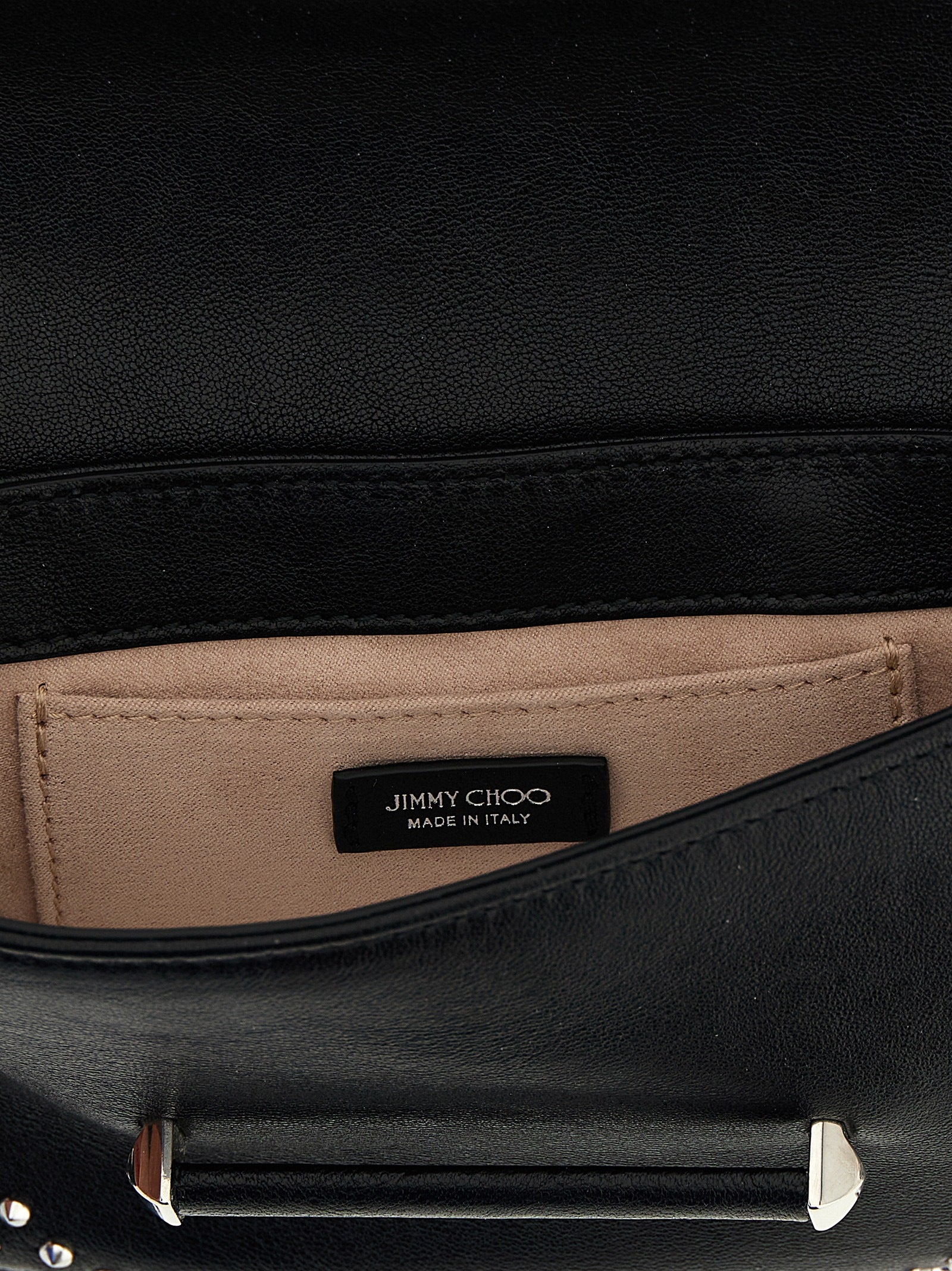 Jimmy Choo Black Lamb Leather Cardholder Jimmy Choo