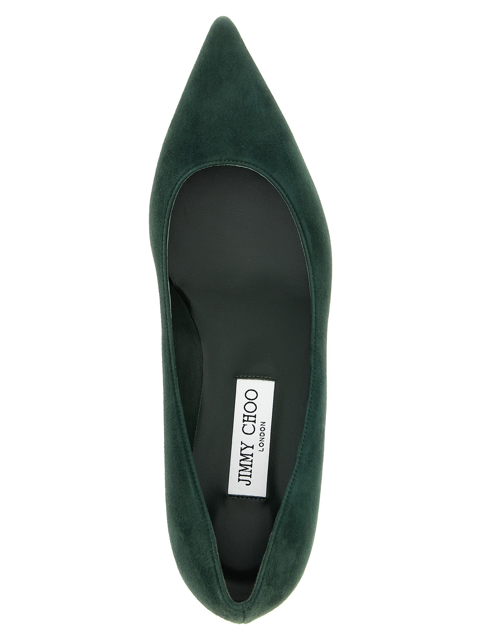 Jimmy Choo Bicolor Leather Mid Heel Pumps Jimmy Choo
