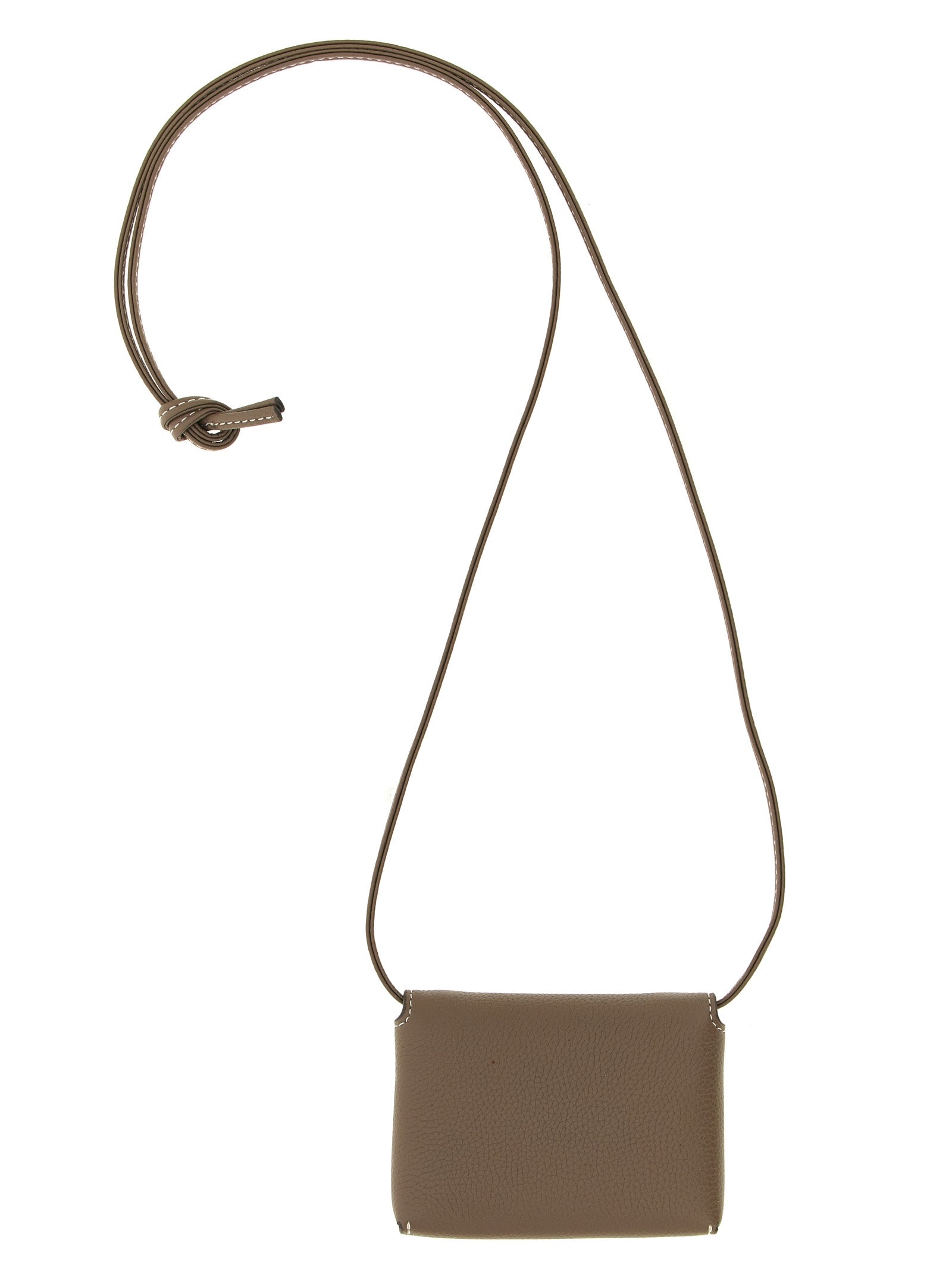 Tory Burch Brown Cowhide Cardholder Tory Burch