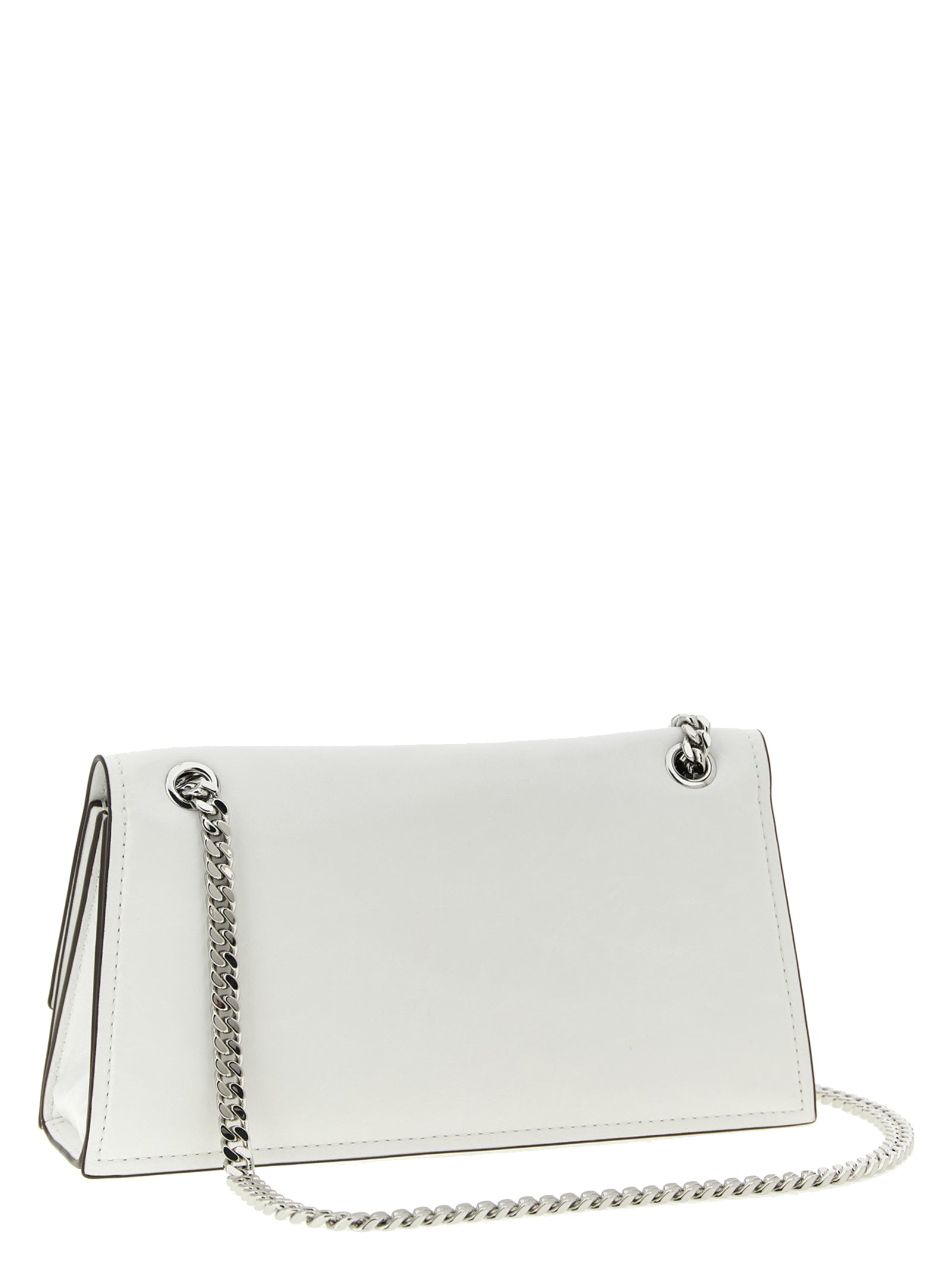 Tory Burch White Lamb Leather Shoulder Bag Tory Burch
