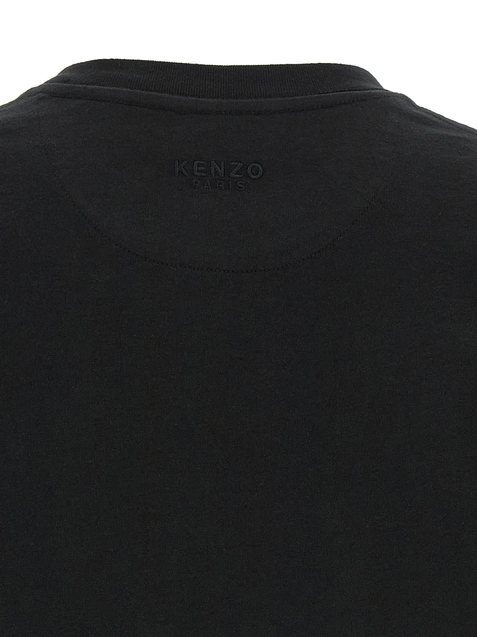 Kenzo Black Cotton T-Shirt Kenzo