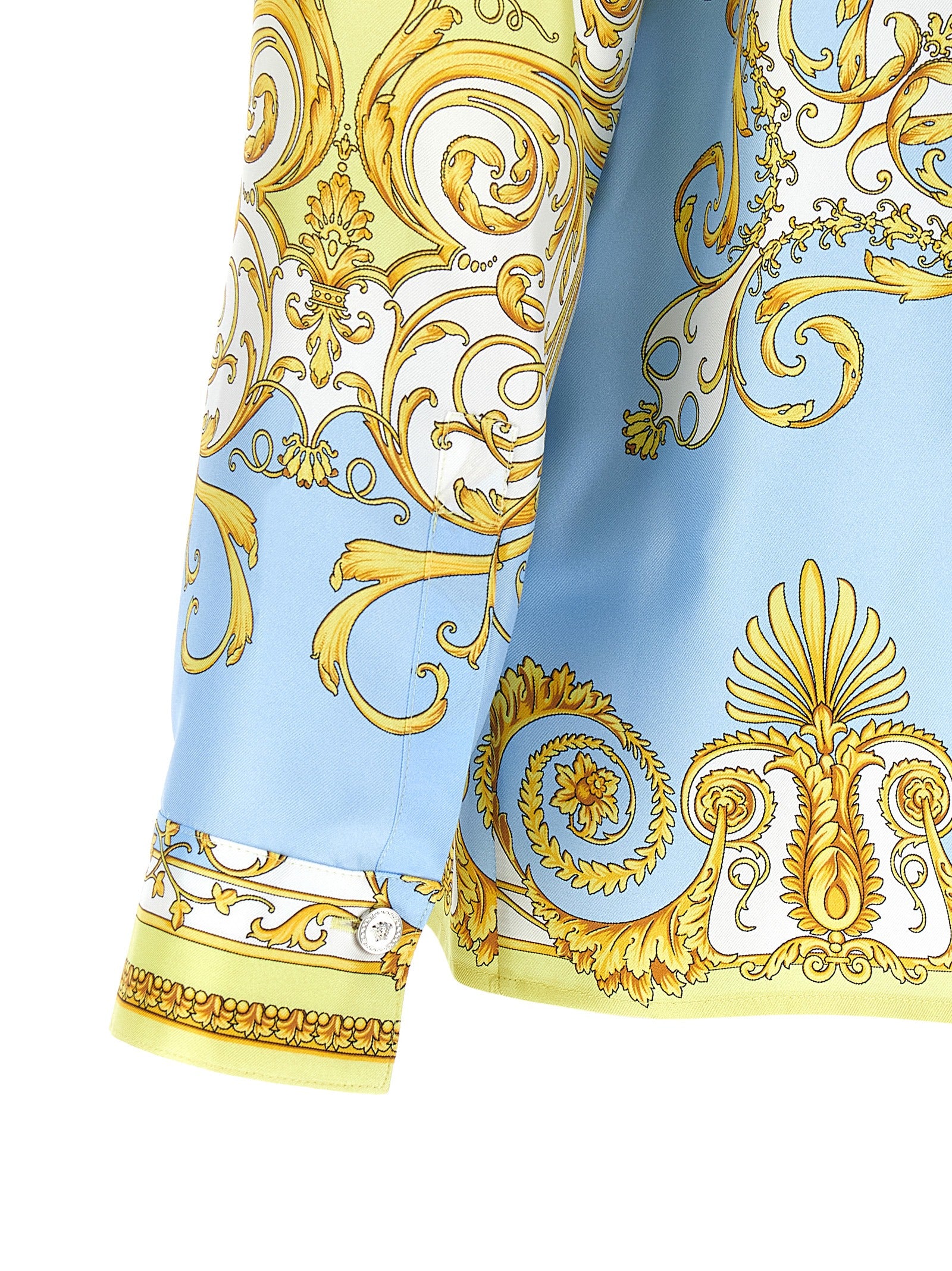 Versace Multicolor Silk Blouse Versace