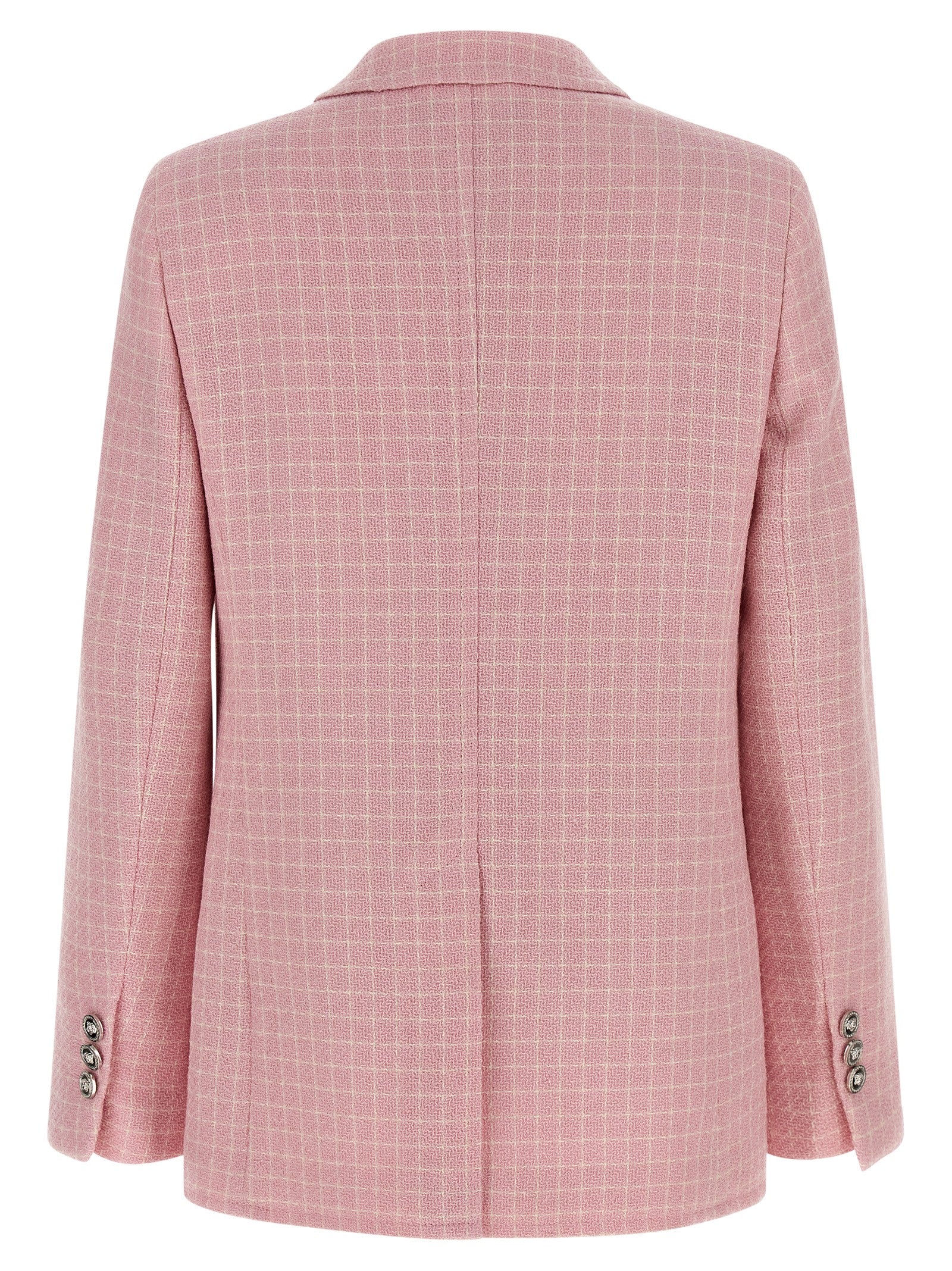 Versace Multicolor Virgin Wool Blazer Versace