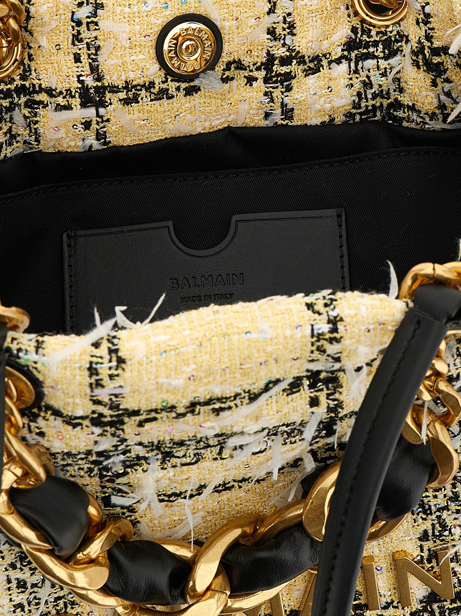 Balmain Multicolor Polyester Tote Bag Balmain