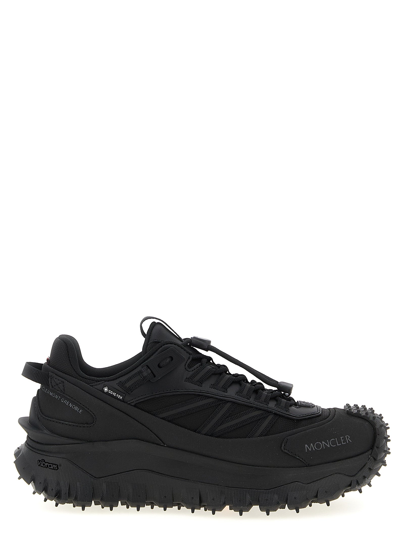 Moncler Black Polyamide Athletic Sneakers Moncler