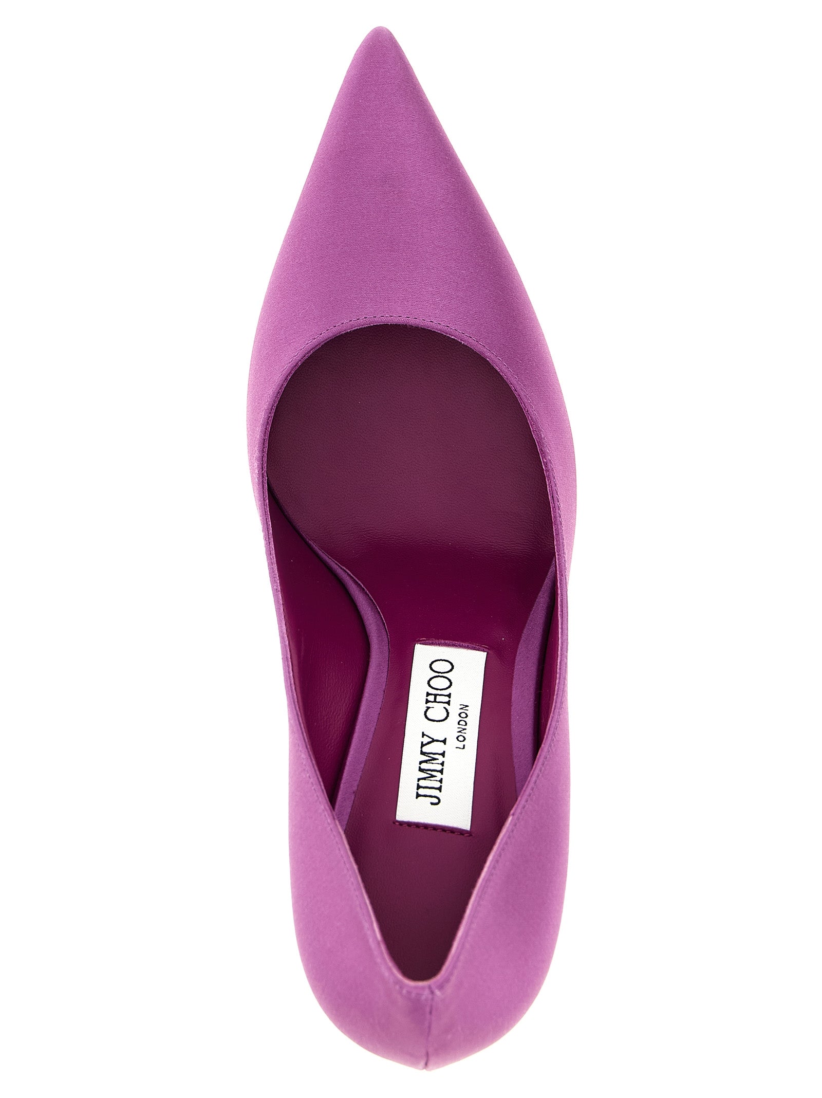 Jimmy Choo Purple Tencel High Heel Pumps Jimmy Choo