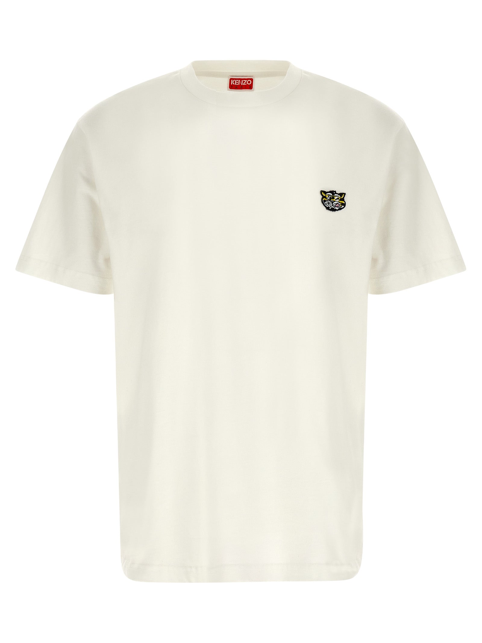 Kenzo White Cotton T-Shirt Kenzo