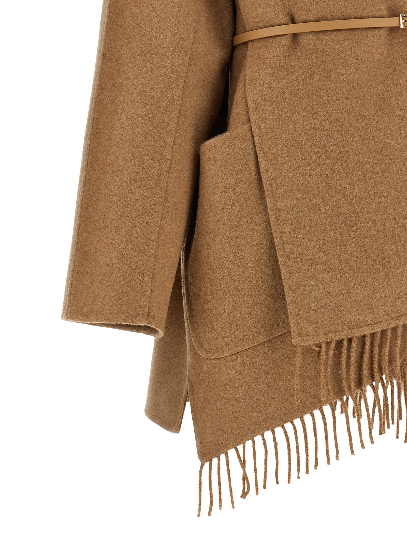 Max Mara Beige Camel Hair  Coat Max Mara