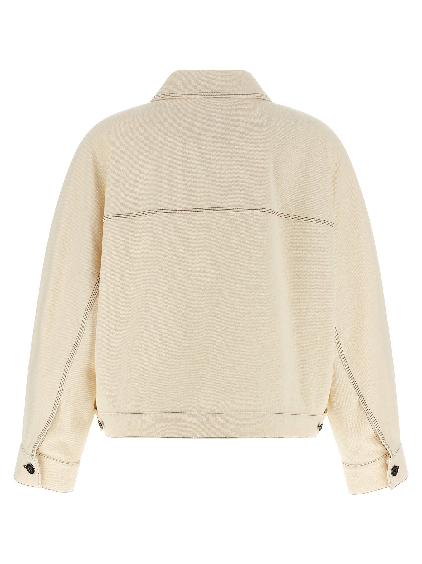Max Mara Beige Cotton Jacket Max Mara