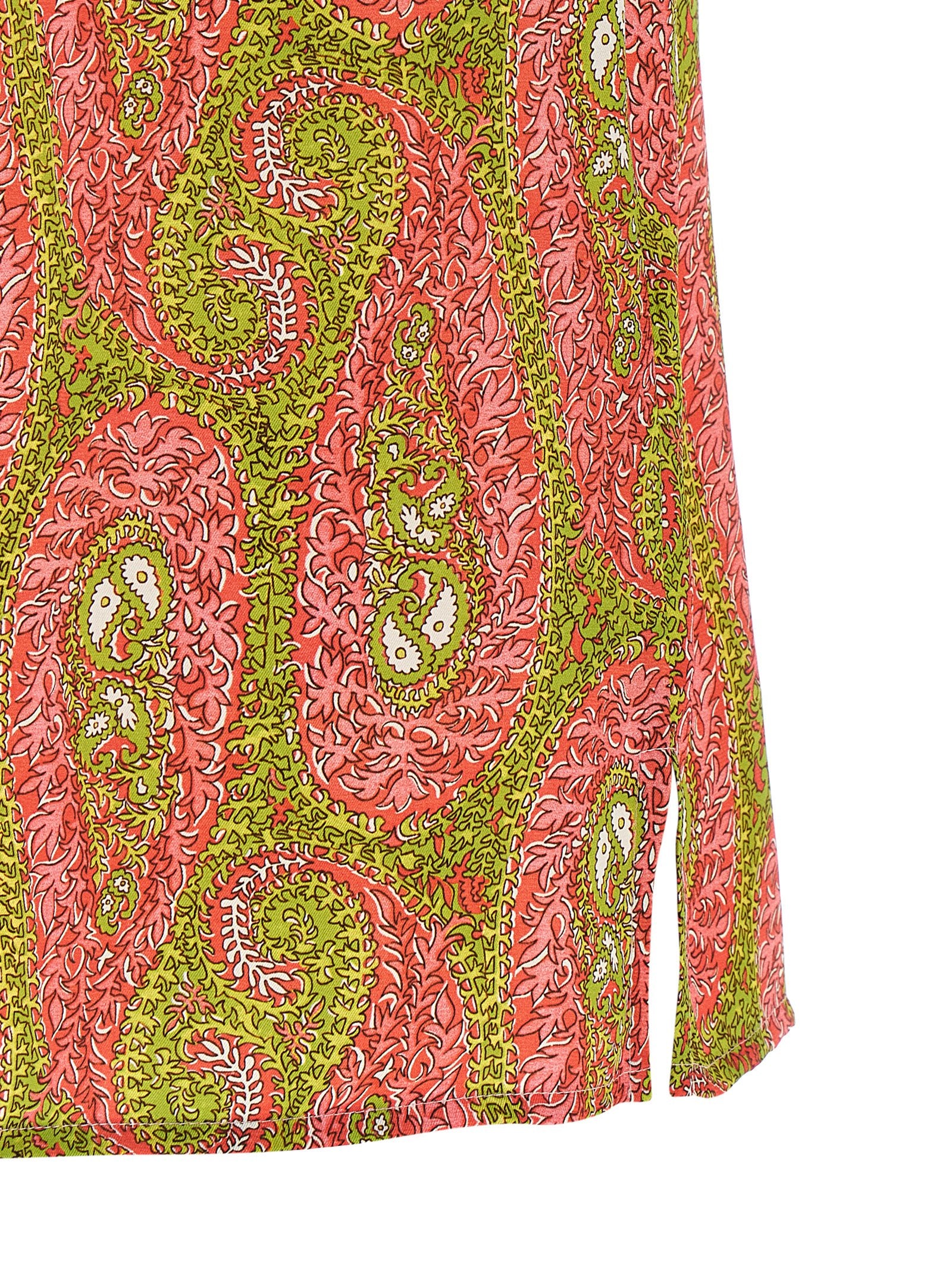 Etro Multicolor Polyester Pattern Shirt Etro