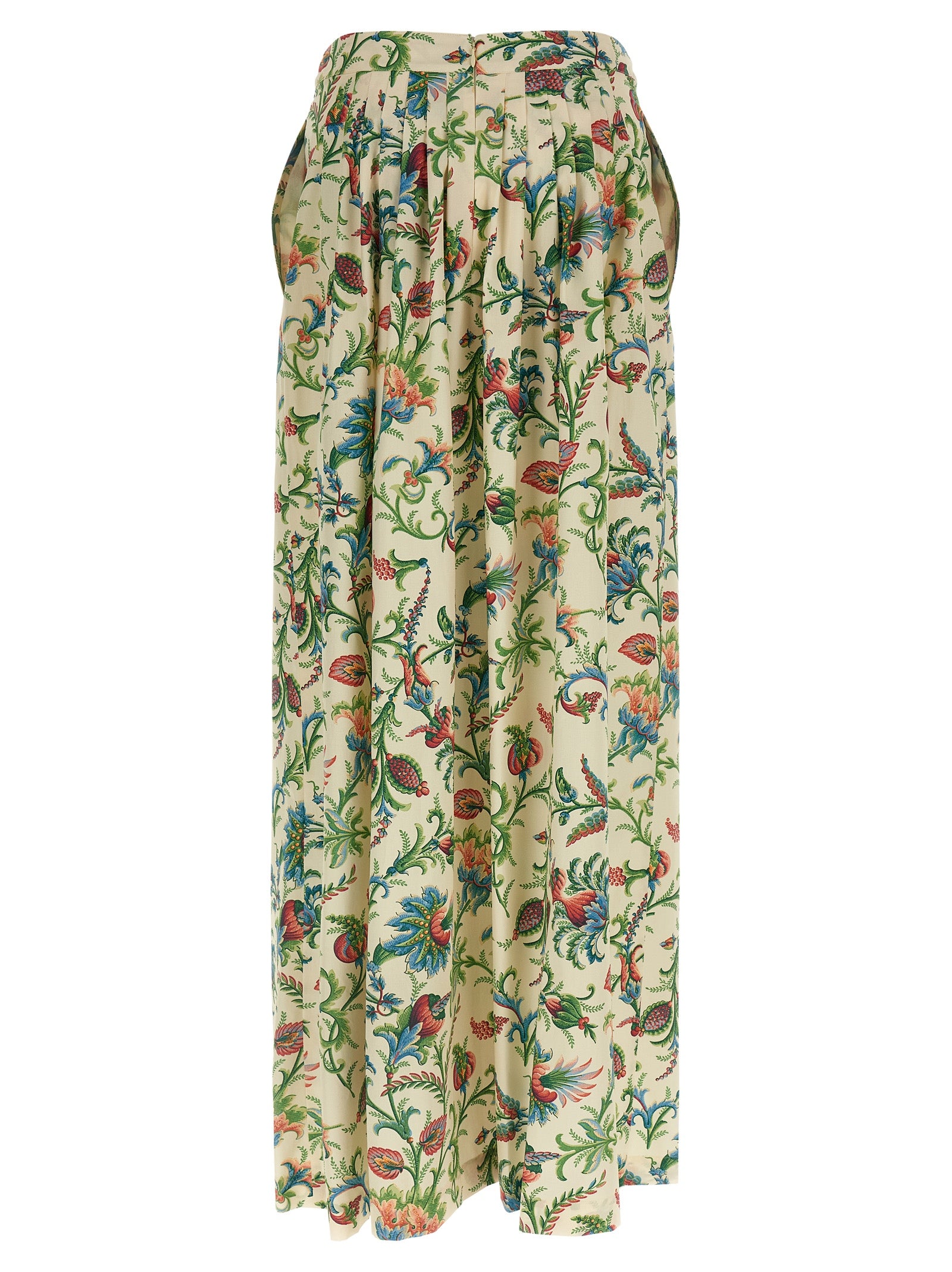 Etro Multicolor Cotton Mini Skirt Etro