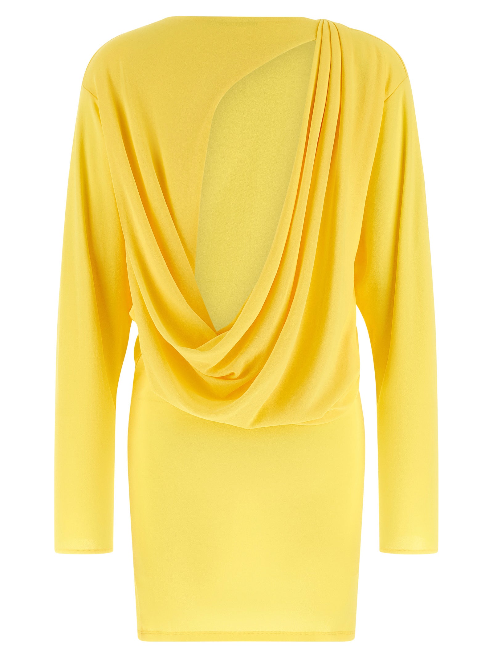 Jacquemus Bicolor Viscose Short Dress Jacquemus