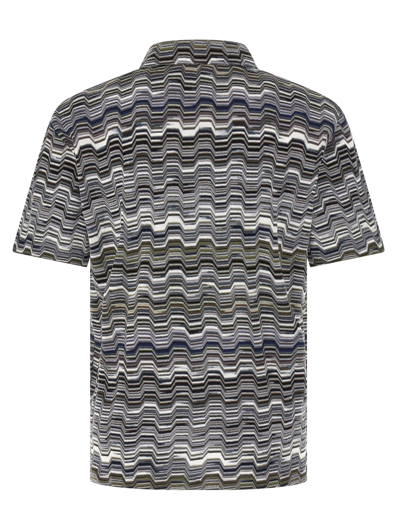 Missoni Bicolor Cotton Polo Shirt Missoni